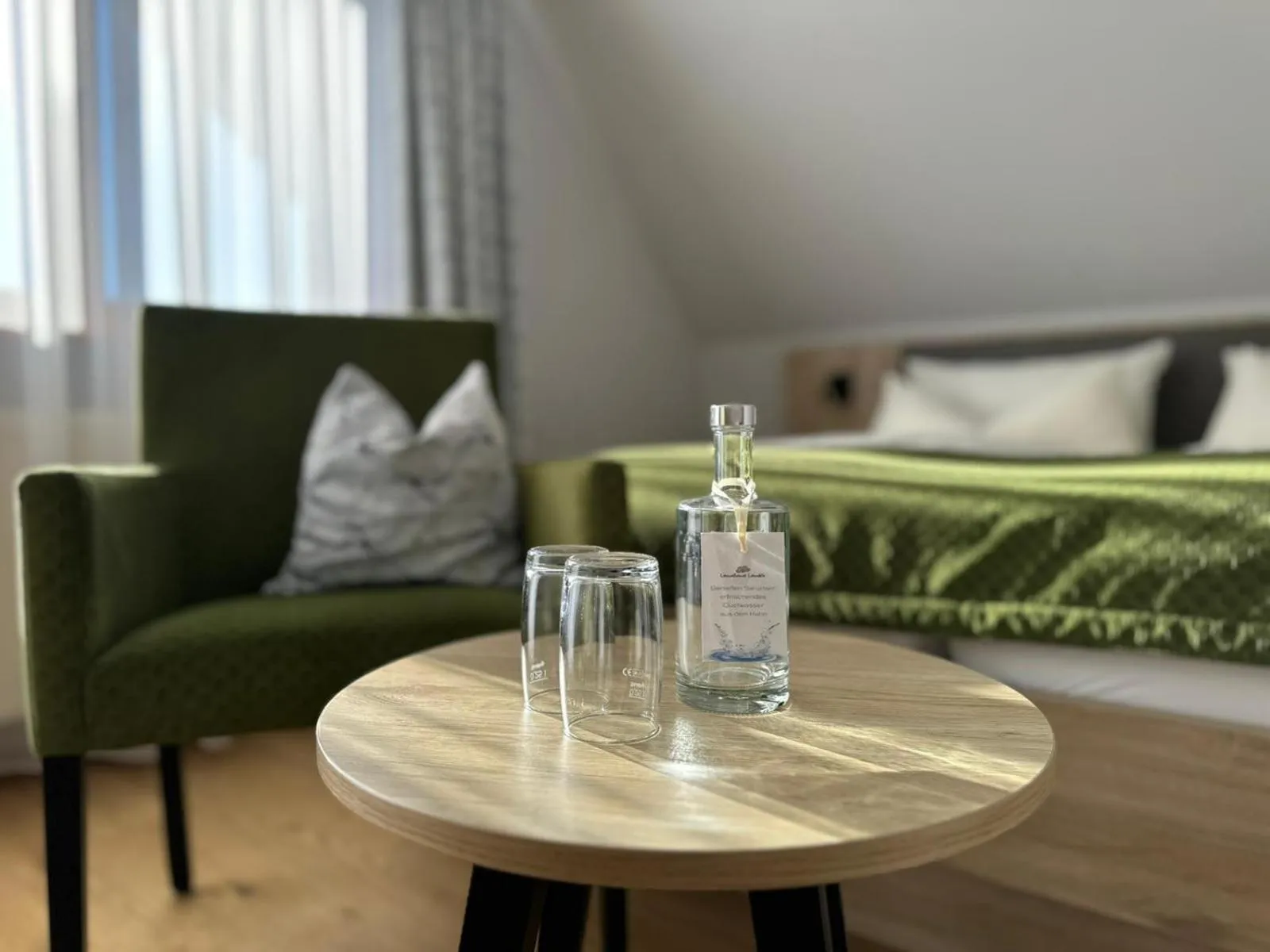 Photo of the whole room, Bed in Landhaus Lauble