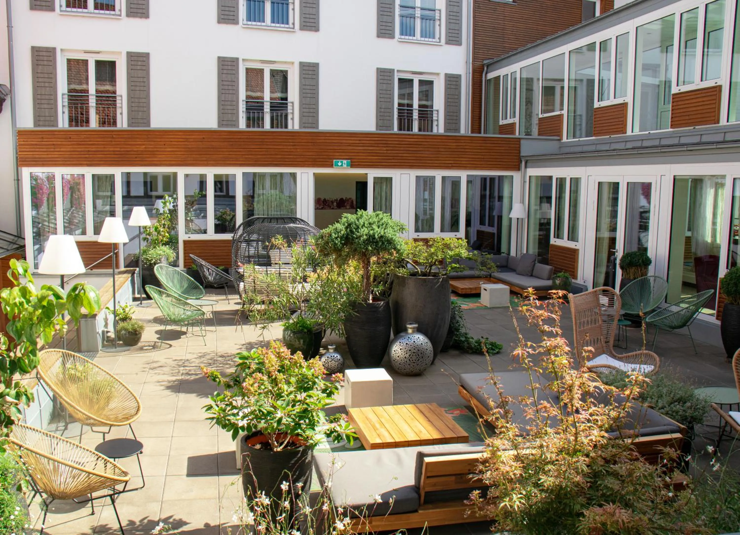 Balcony/Terrace in Hotel Ritter Durbach