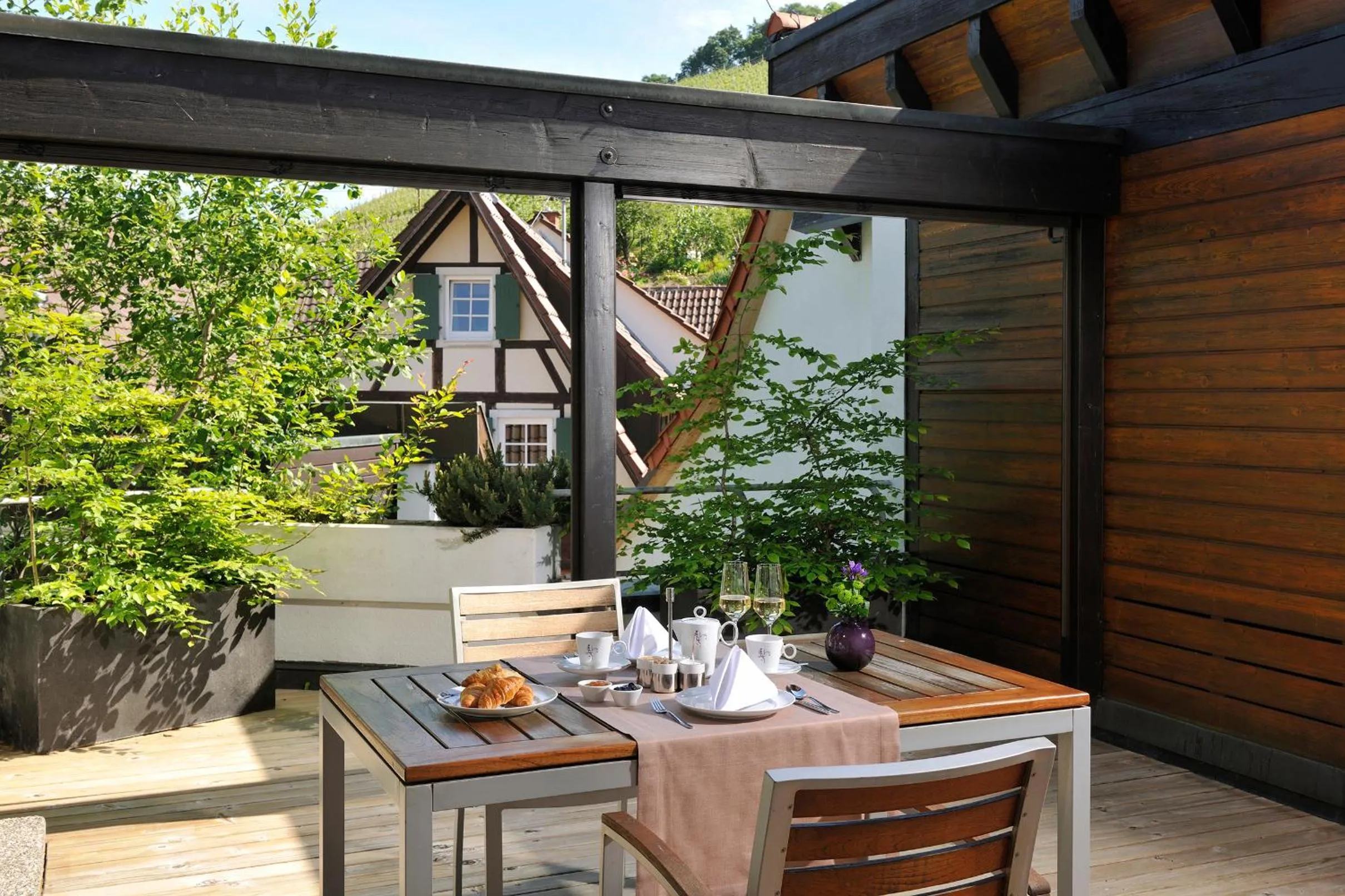 Balcony/Terrace in Hotel Ritter Durbach