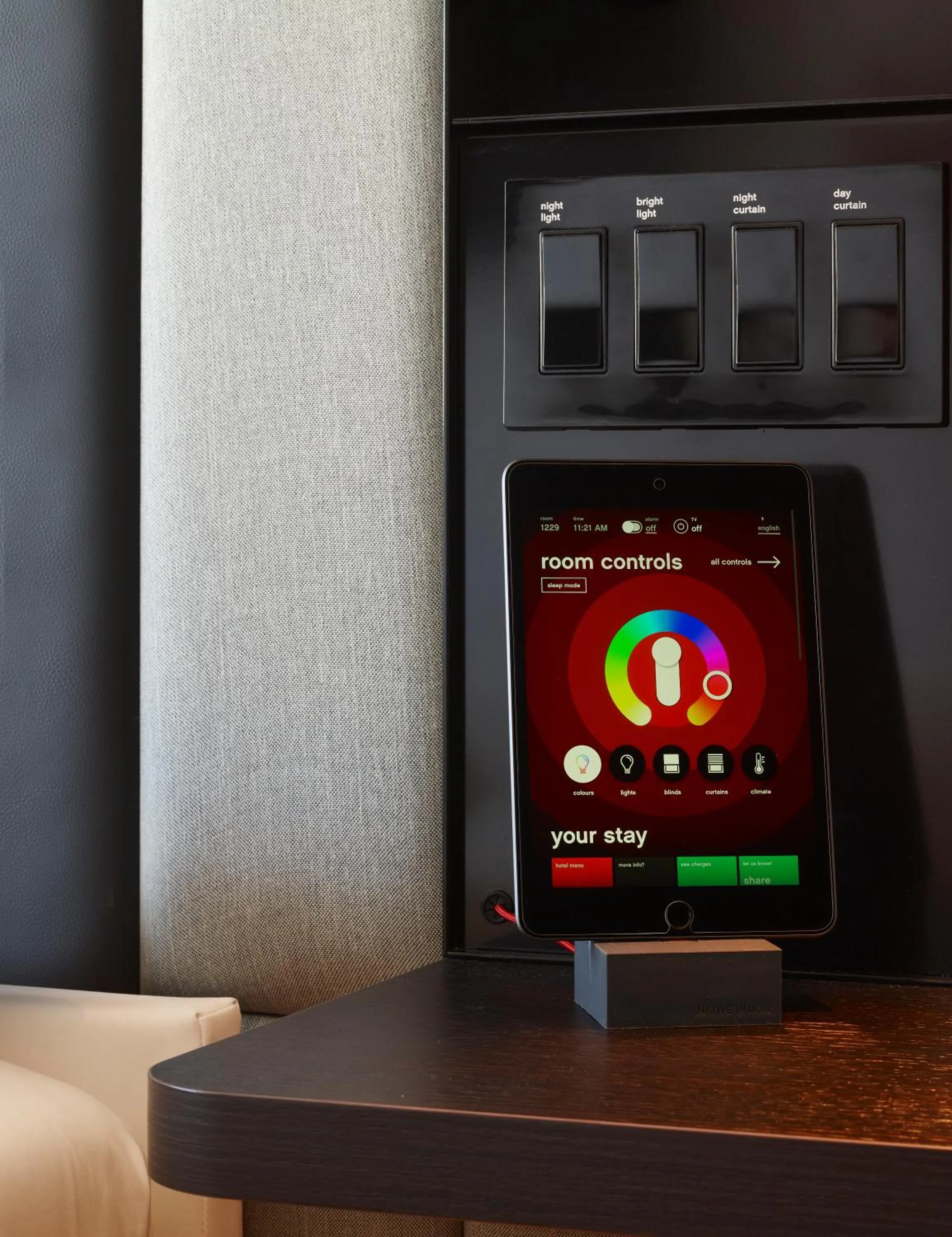 Bedroom in citizenM San Francisco Union Square