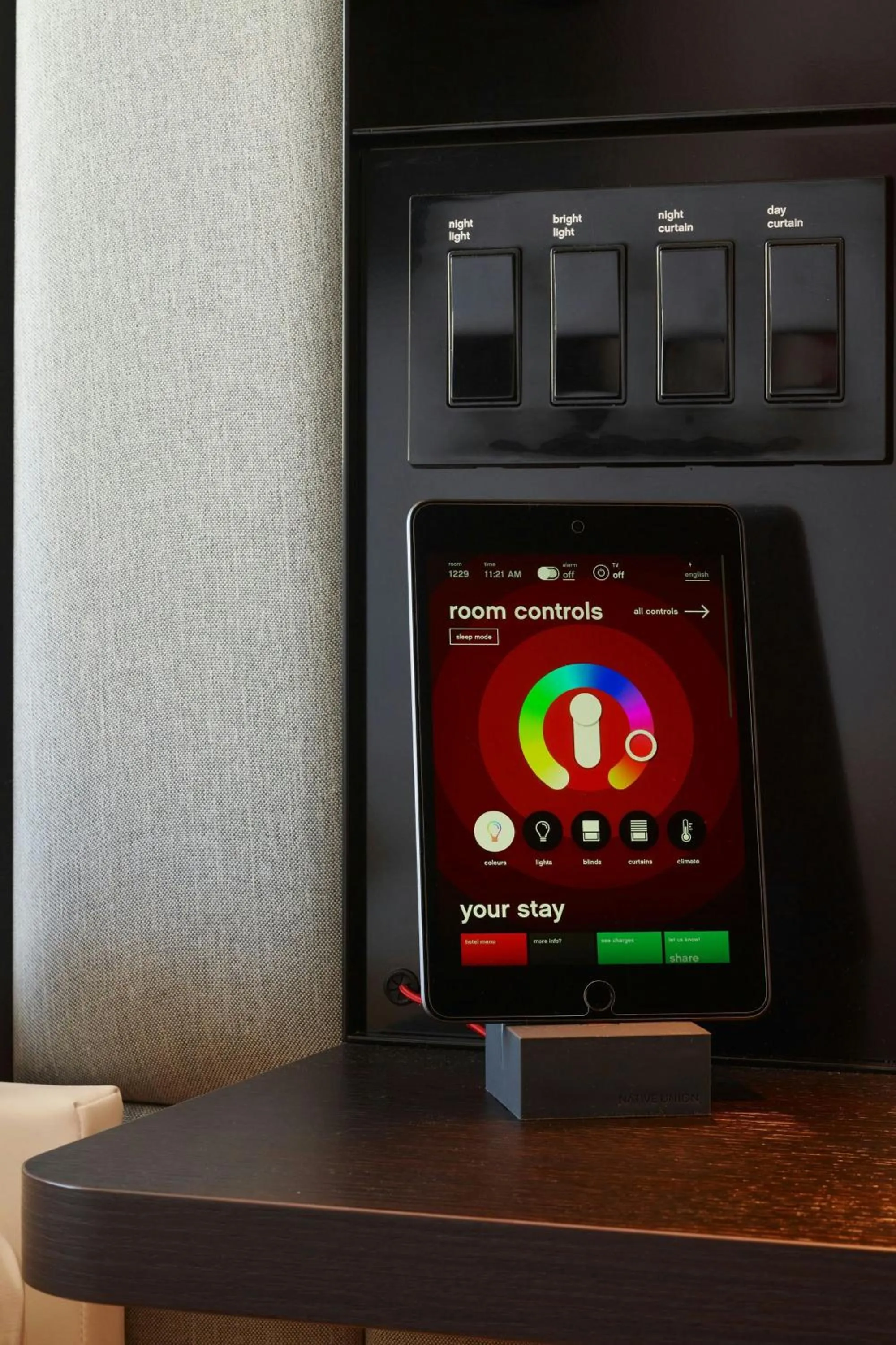 Bedroom in citizenM San Francisco Union Square