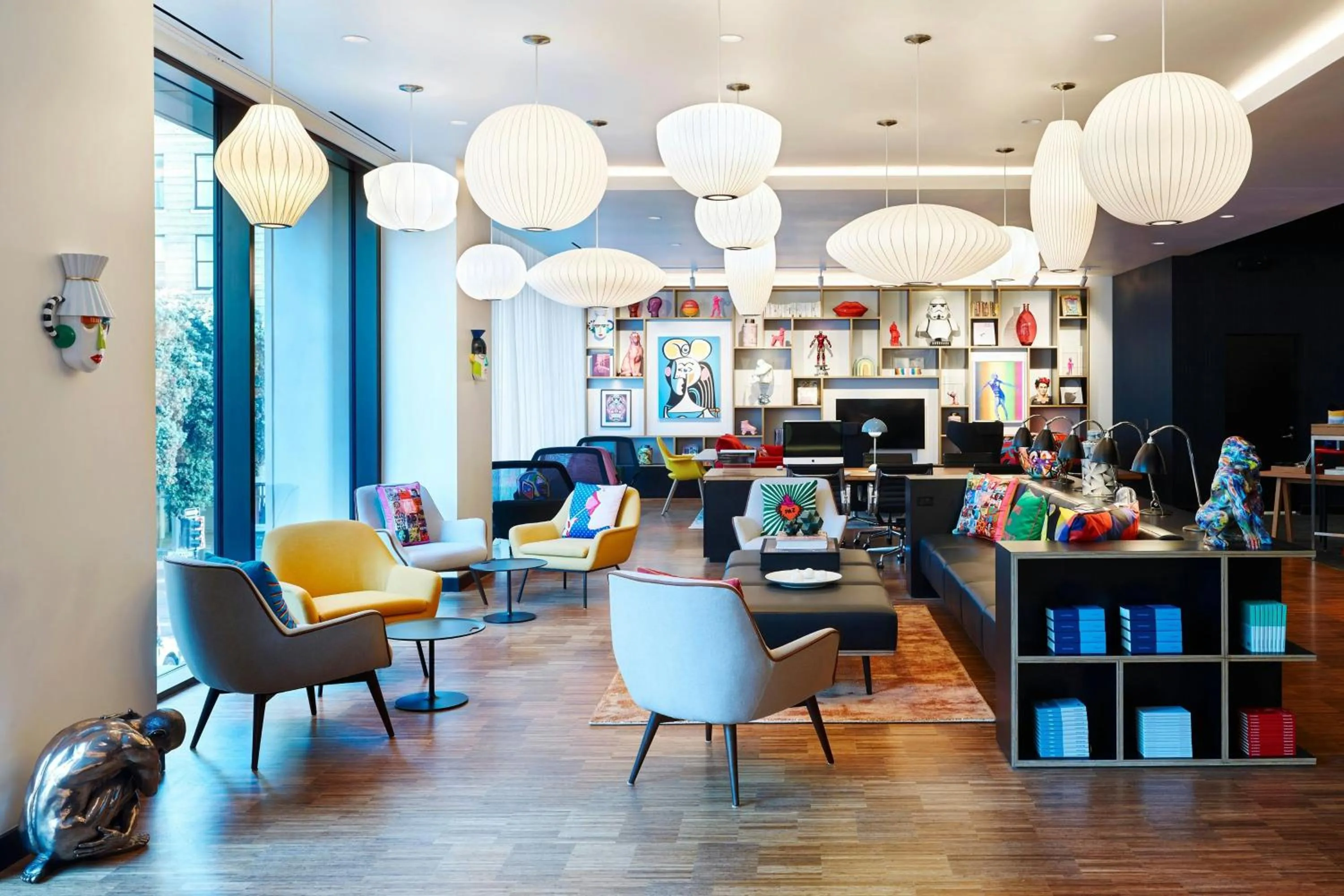 Lobby or reception in citizenM San Francisco Union Square