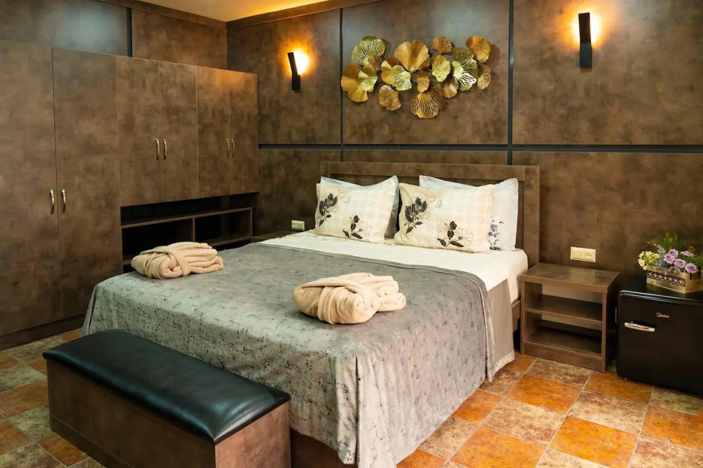 Bed in Batumi West Hotel