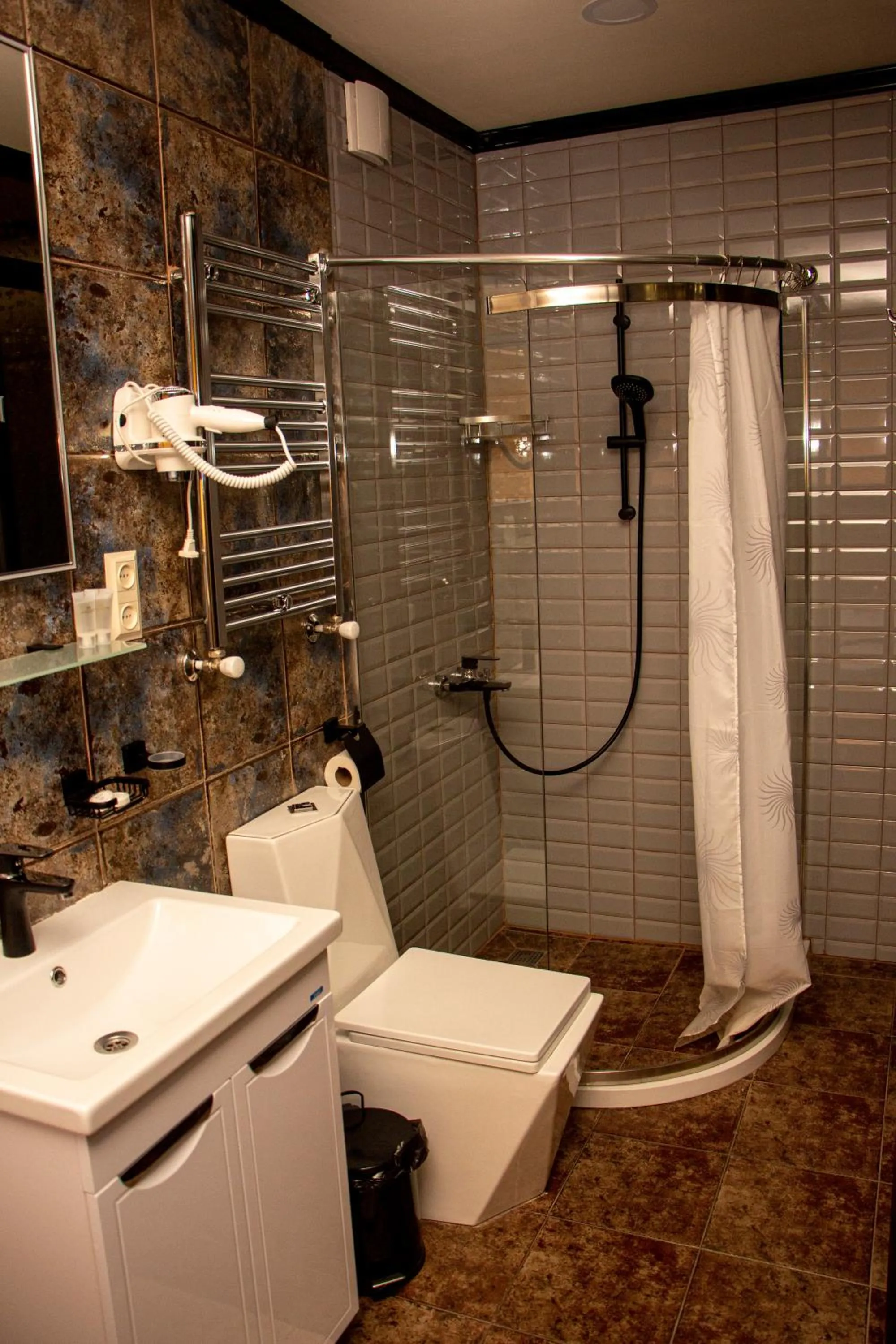 Shower in Batumi West Hotel