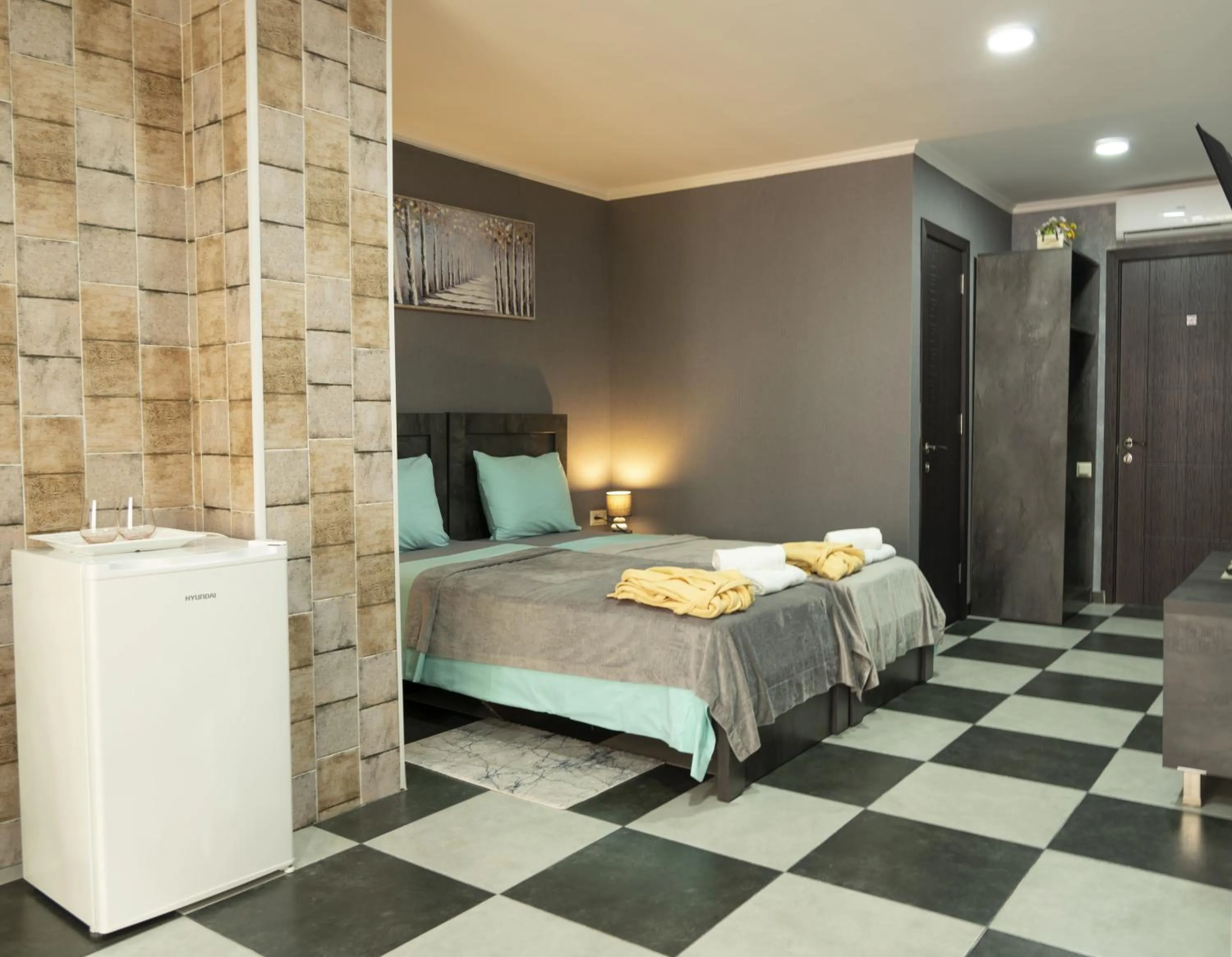 Photo of the whole room, Bed in Batumi West Hotel