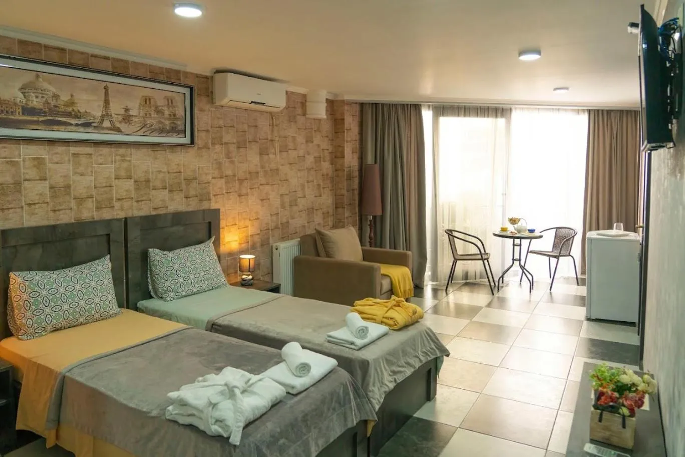 Photo of the whole room, Bed in Batumi West Hotel