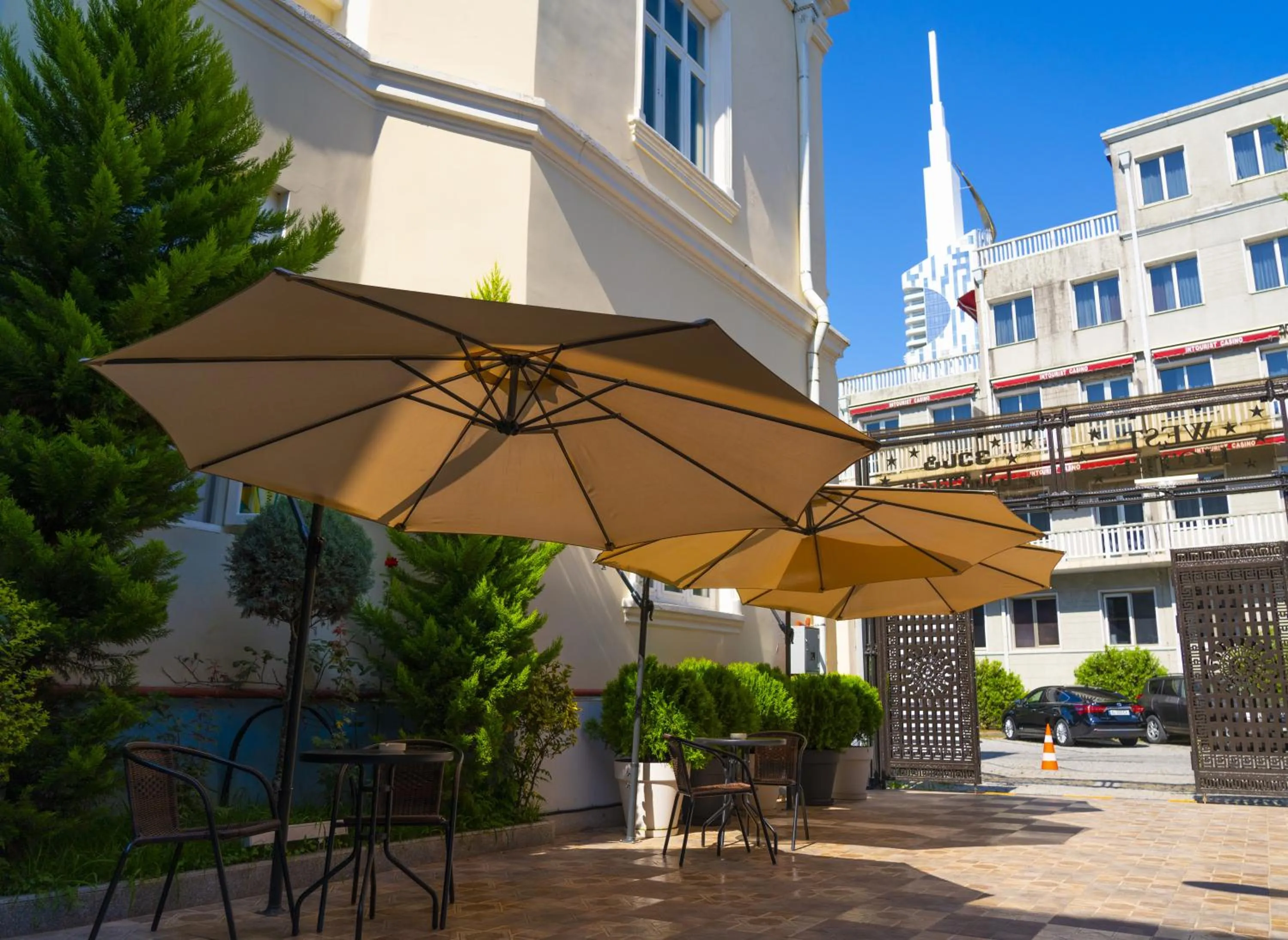 Patio in Batumi West Hotel