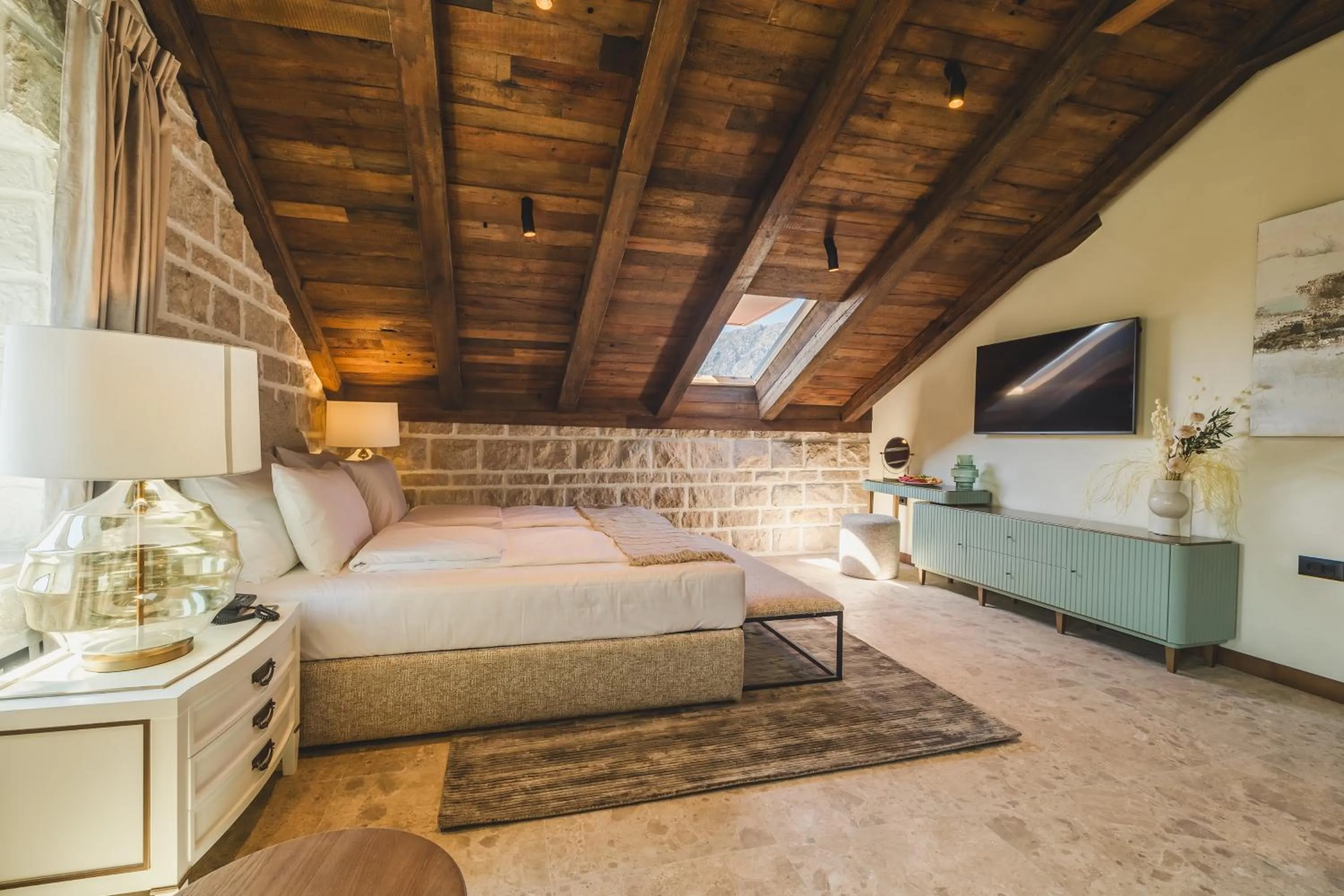 Bed in Hotel Palazzo del Mare - Essenza