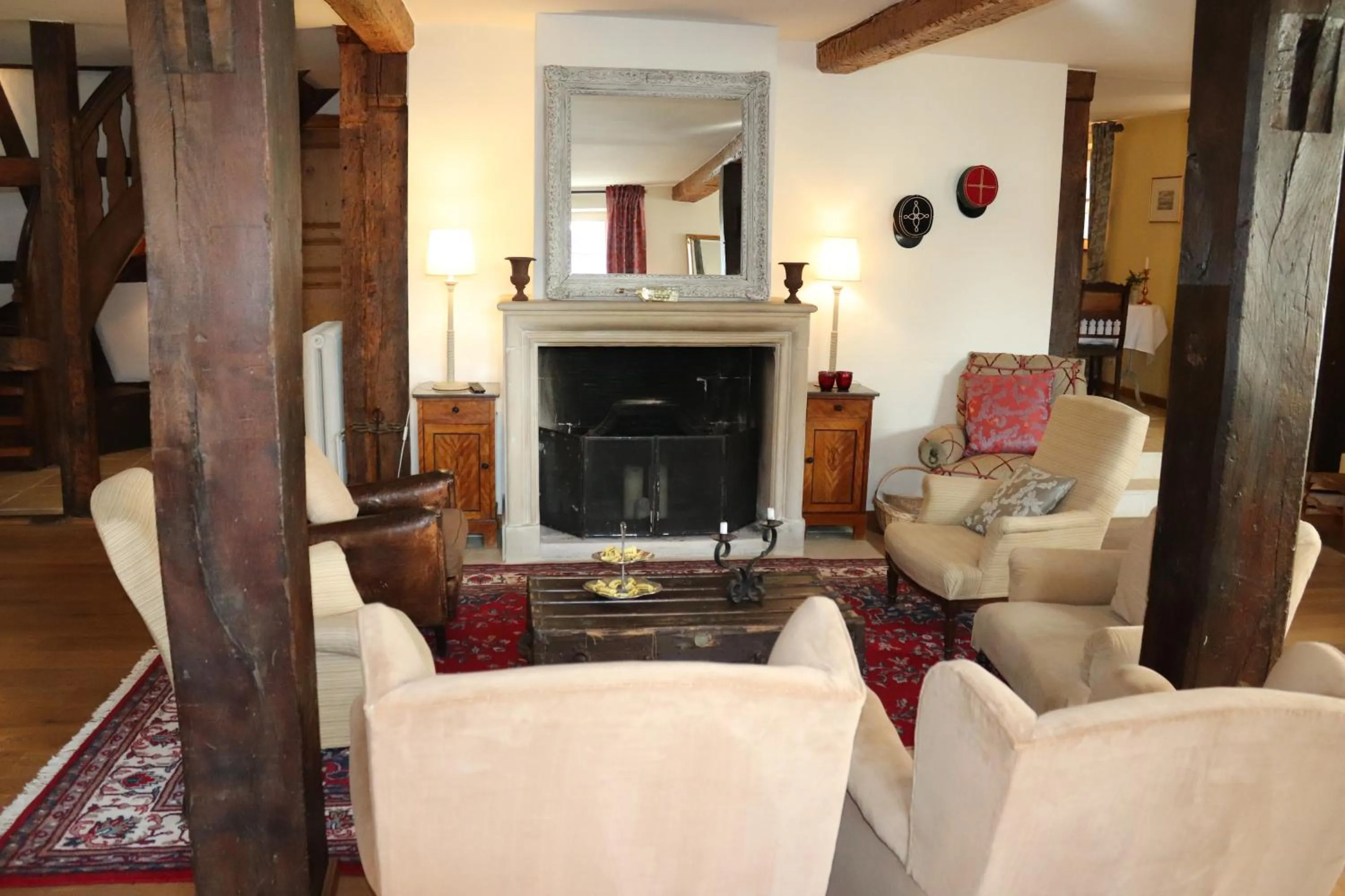 Lobby or reception in Hotel de Charme 'zum Schiff'