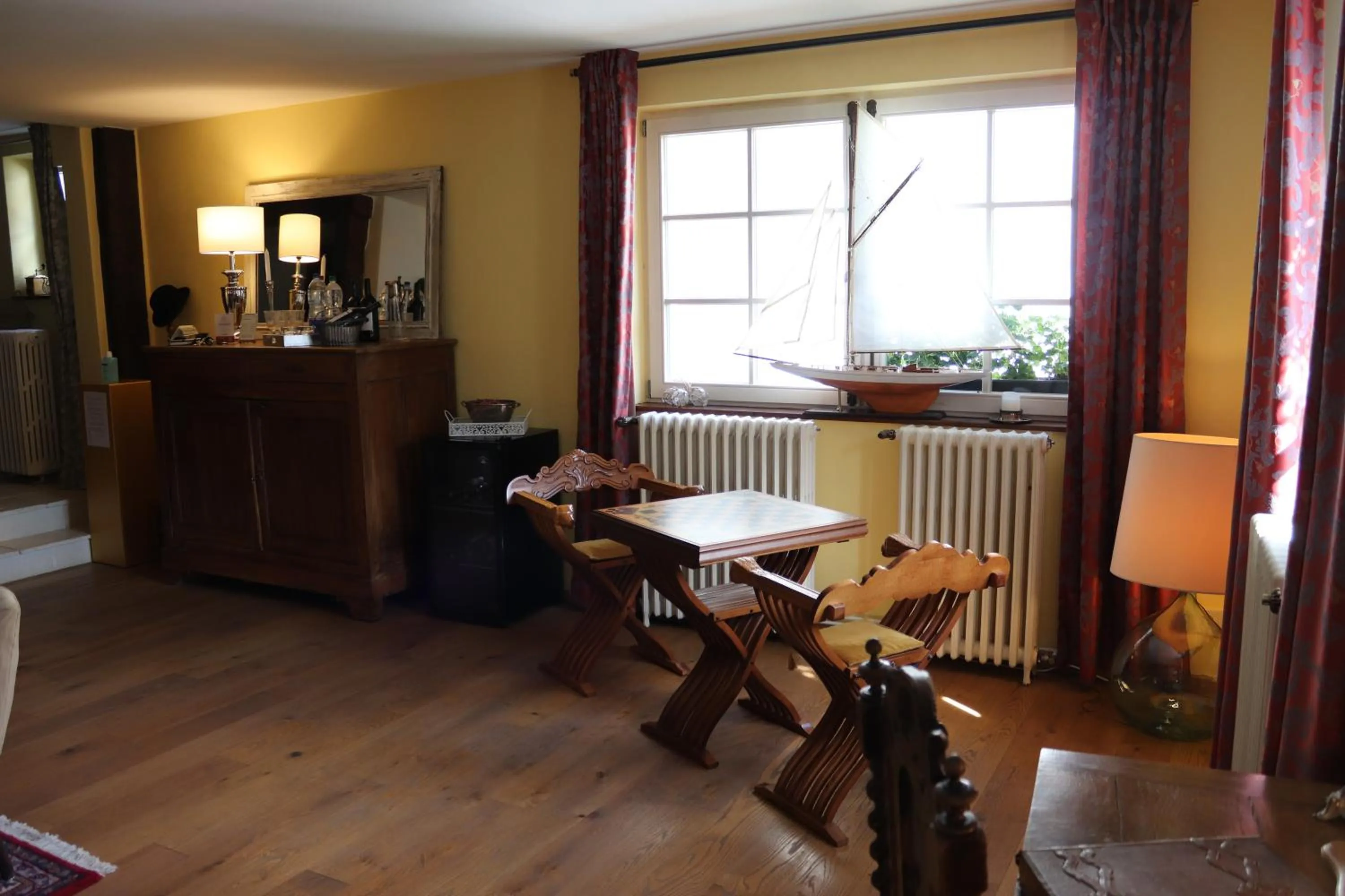 Lobby or reception in Hotel de Charme 'zum Schiff'