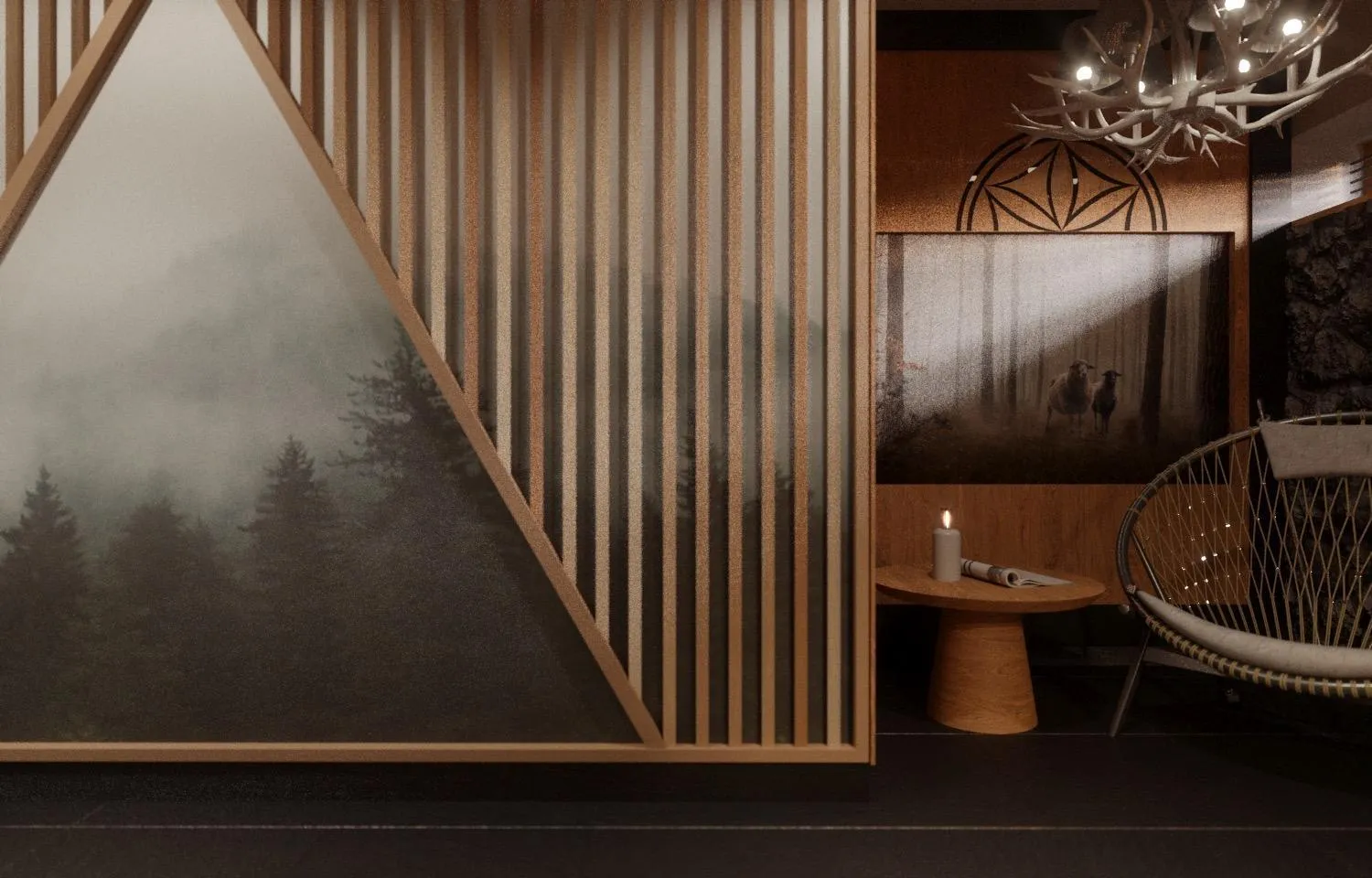 Sauna in Tatra Square Apartments