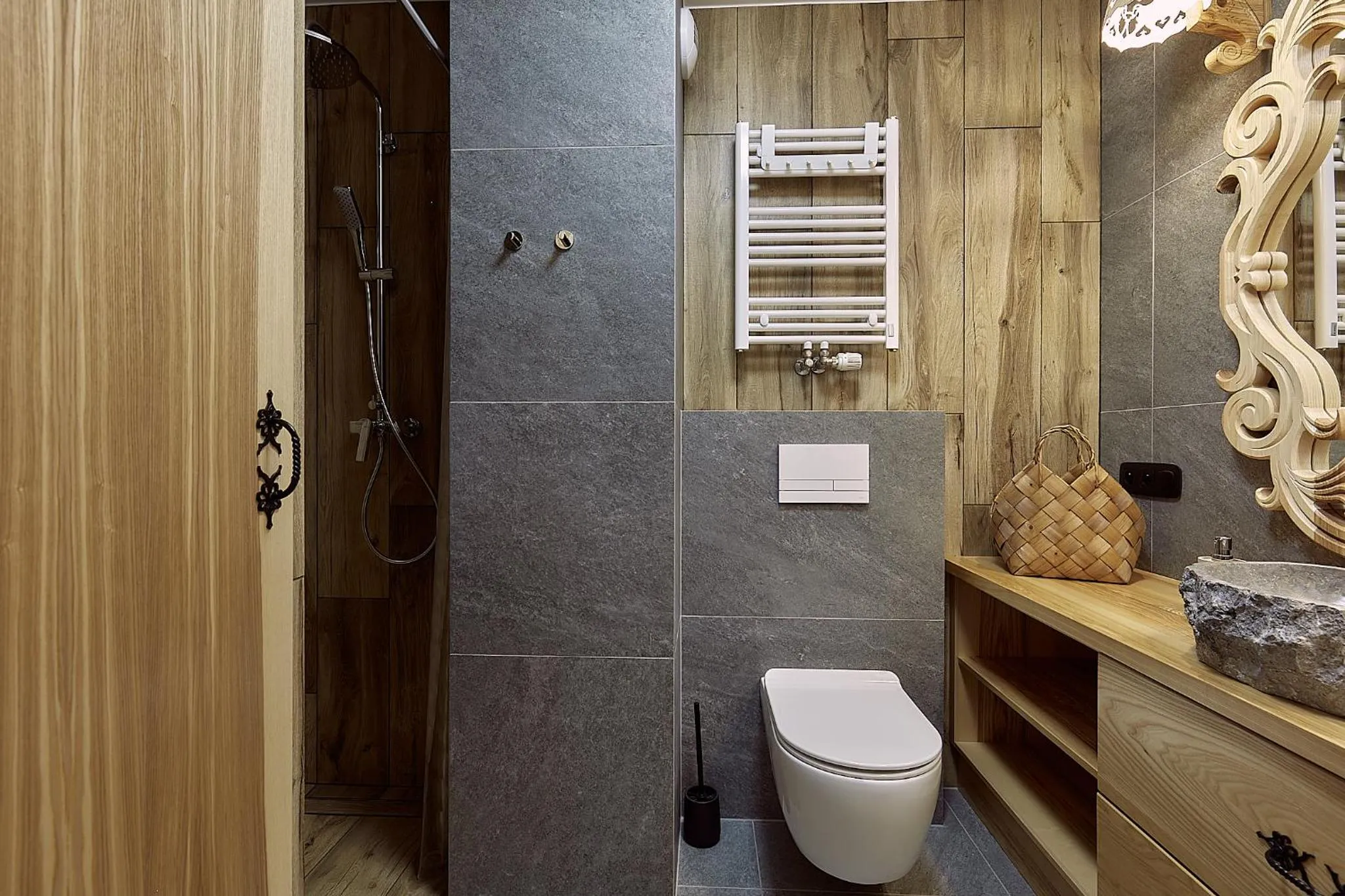 Bathroom in Tatra Square Apartments