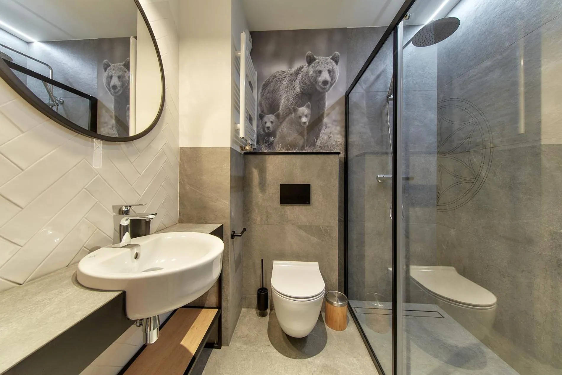 Bathroom in Tatra Square Apartments