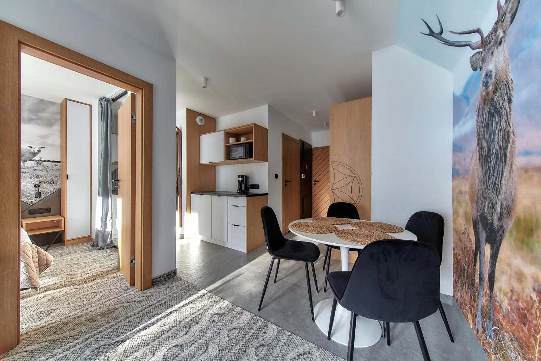 Living room in Tatra Square Apartments