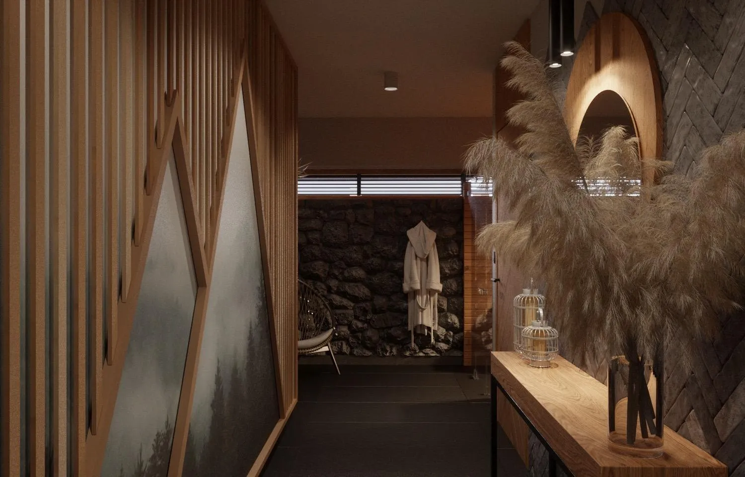 Sauna in Tatra Square Apartments