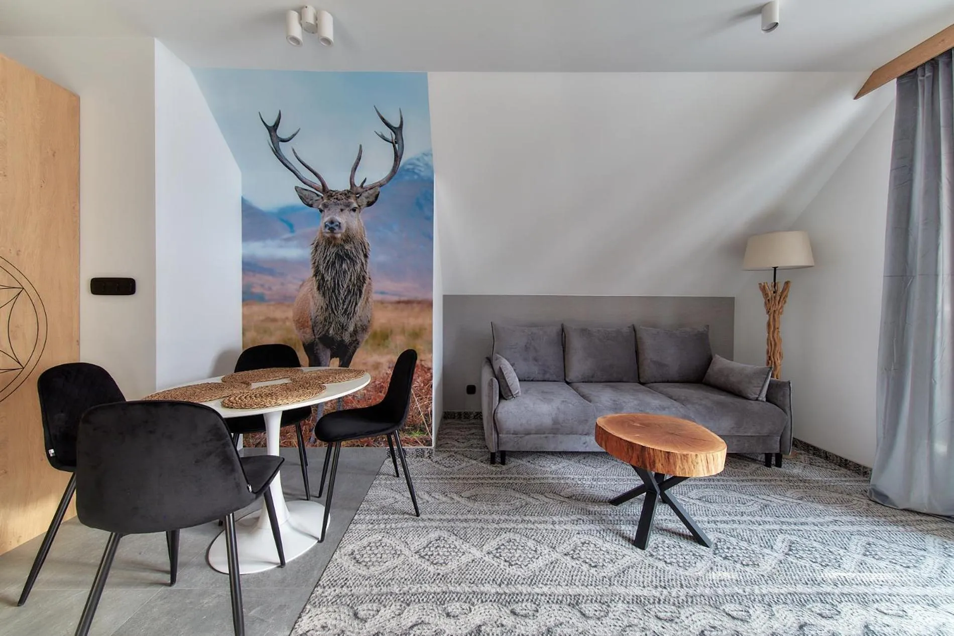 Living room in Tatra Square Apartments