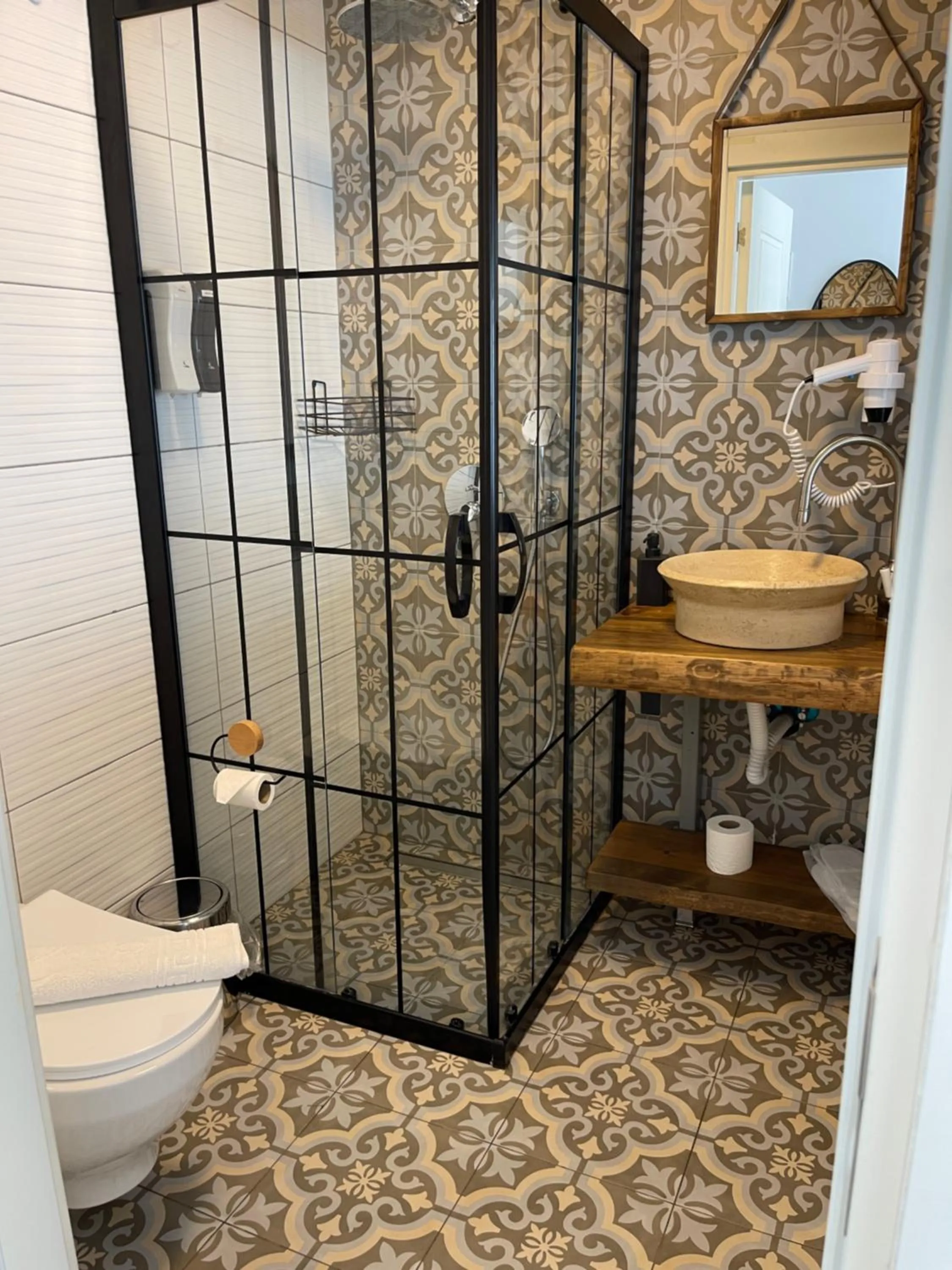 Bathroom in Liman Hotel Gümüslük - Adult Only