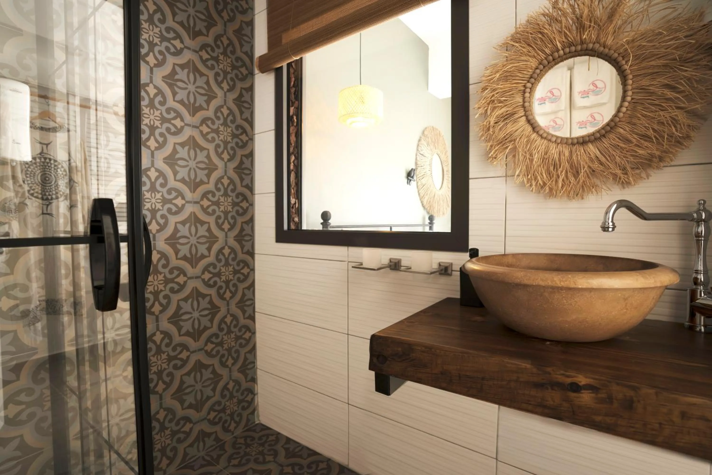 Bathroom in Liman Hotel Gümüslük - Adult Only