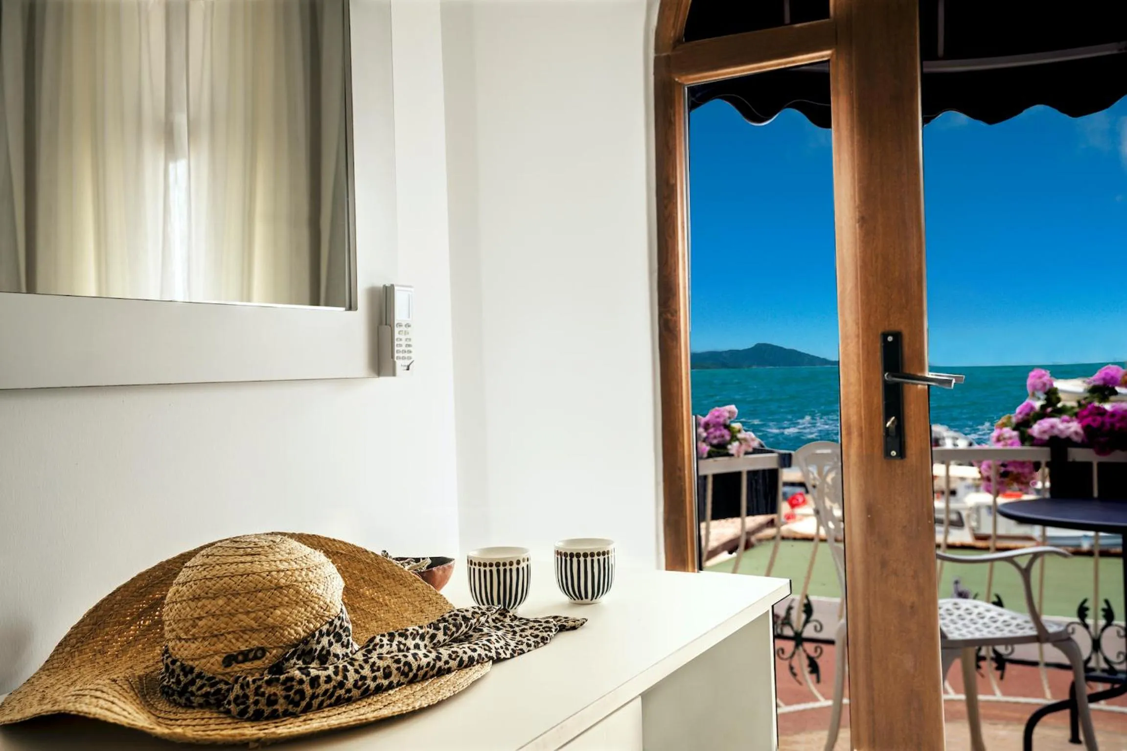 Sea view in Liman Hotel Gümüslük - Adult Only