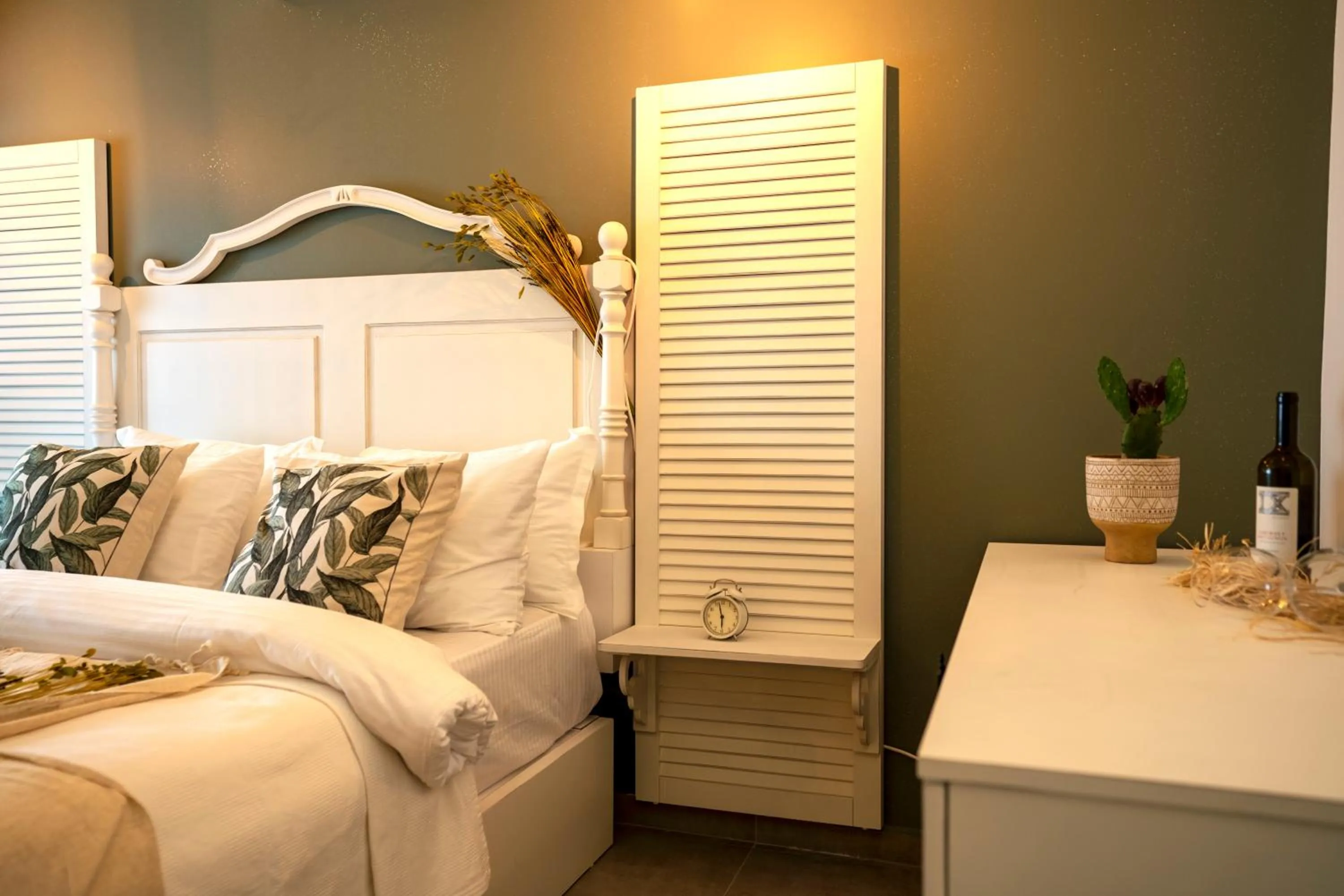 Bed in Liman Hotel Gümüslük - Adult Only