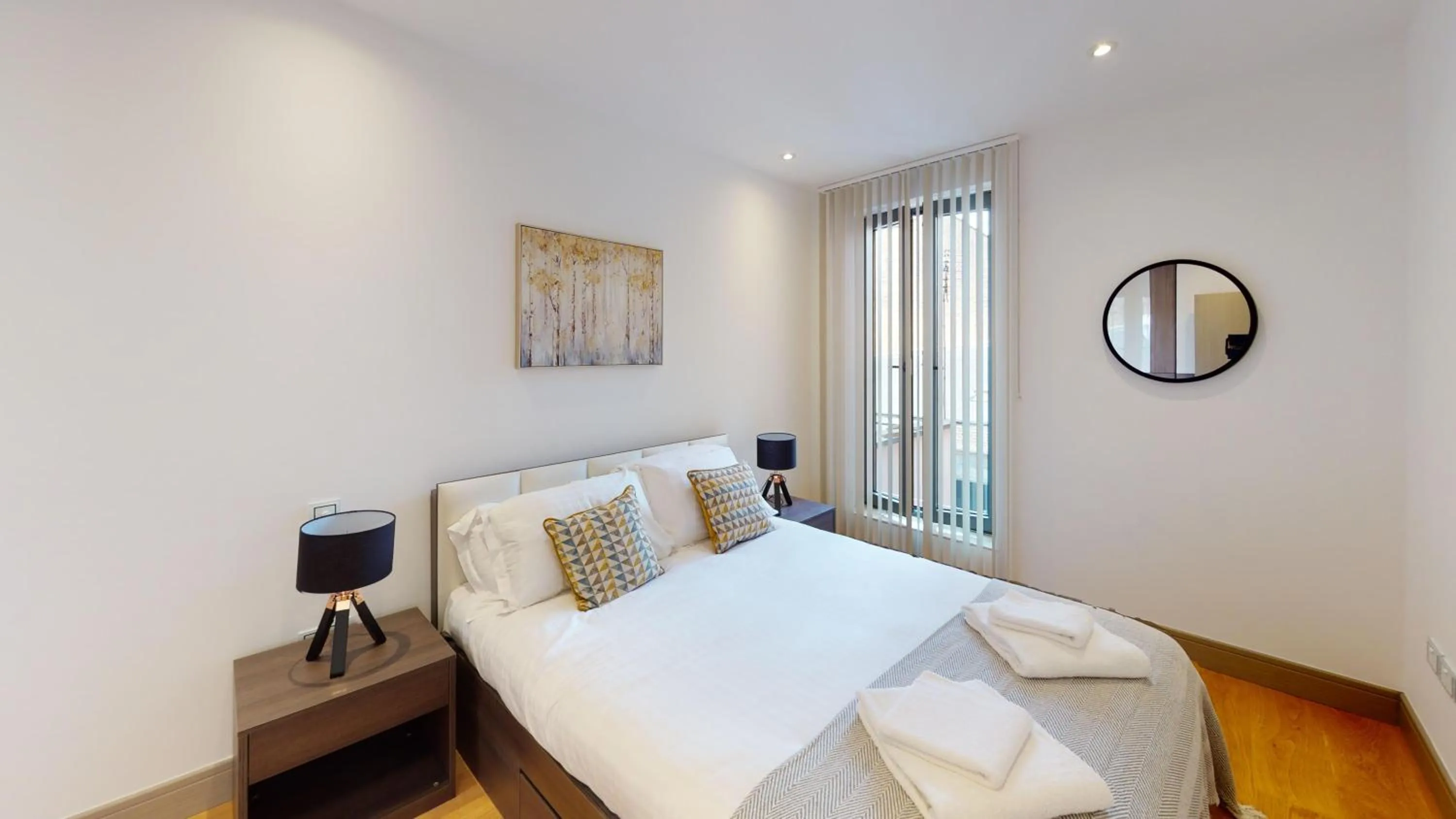 Bedroom in Charles Hope London Kew Bridge