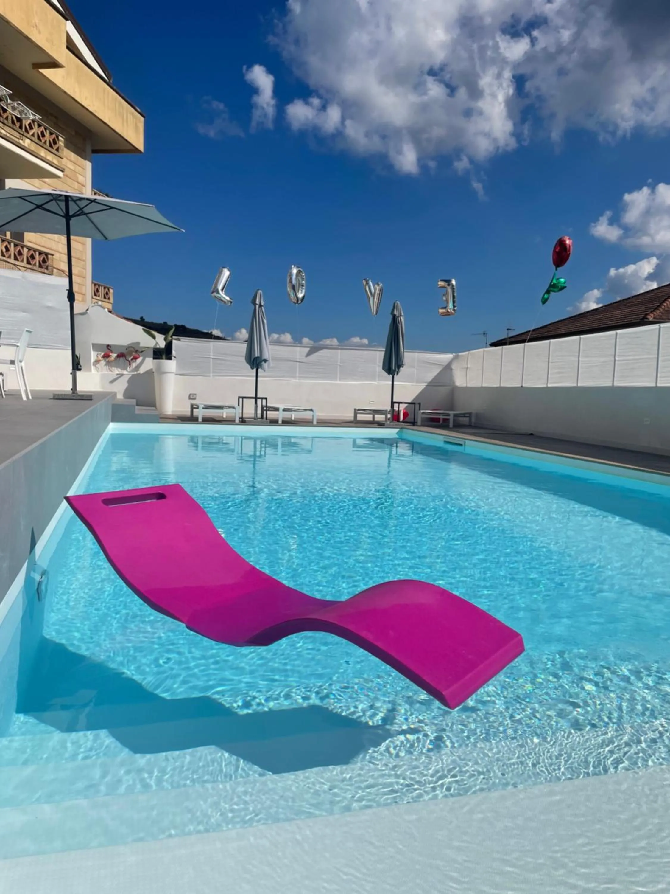 Pool view in Tropicana Suite - Adults Only