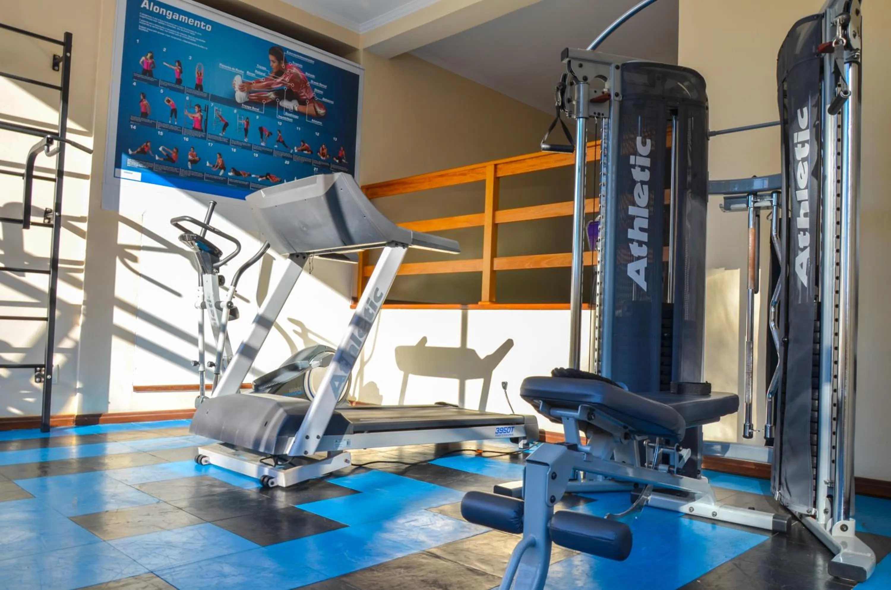 Fitness centre/facilities in Hotel Renascença