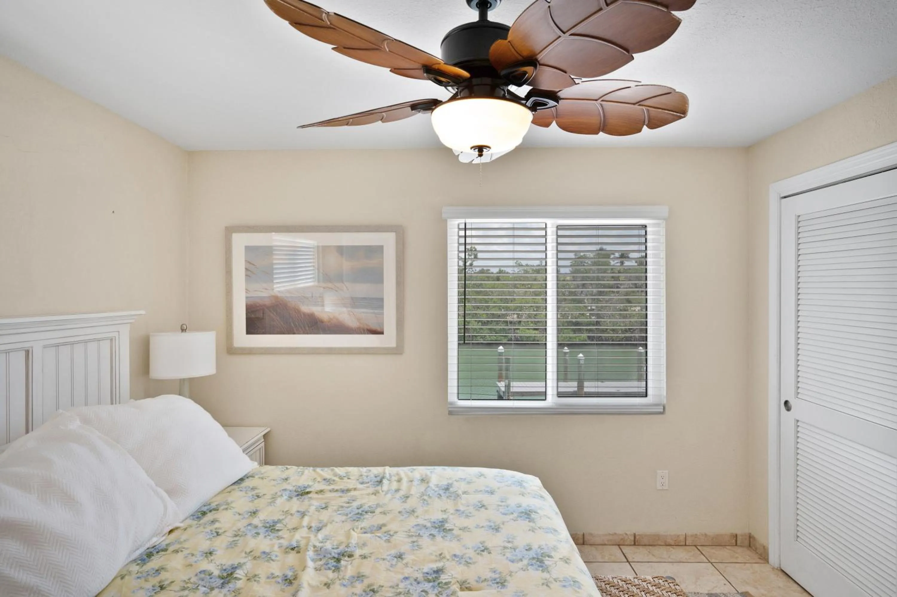 Bed in A Beach Retreat on Casey Key