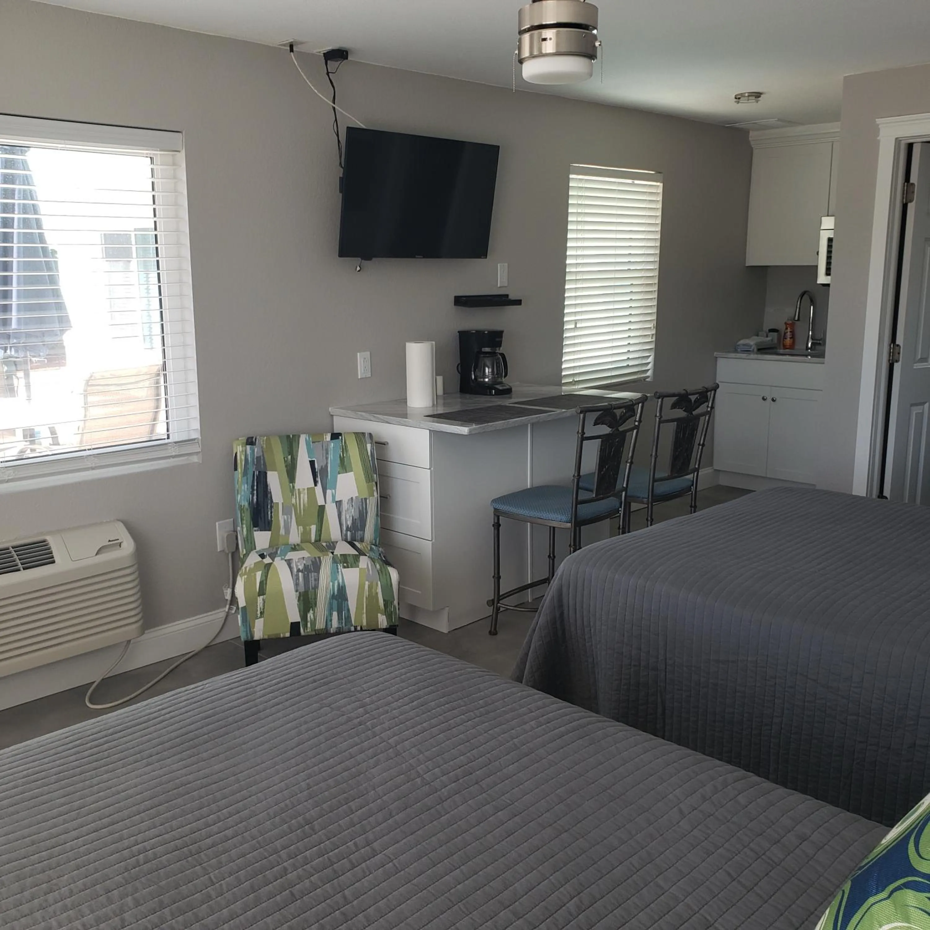 Bed in A Beach Retreat on Casey Key