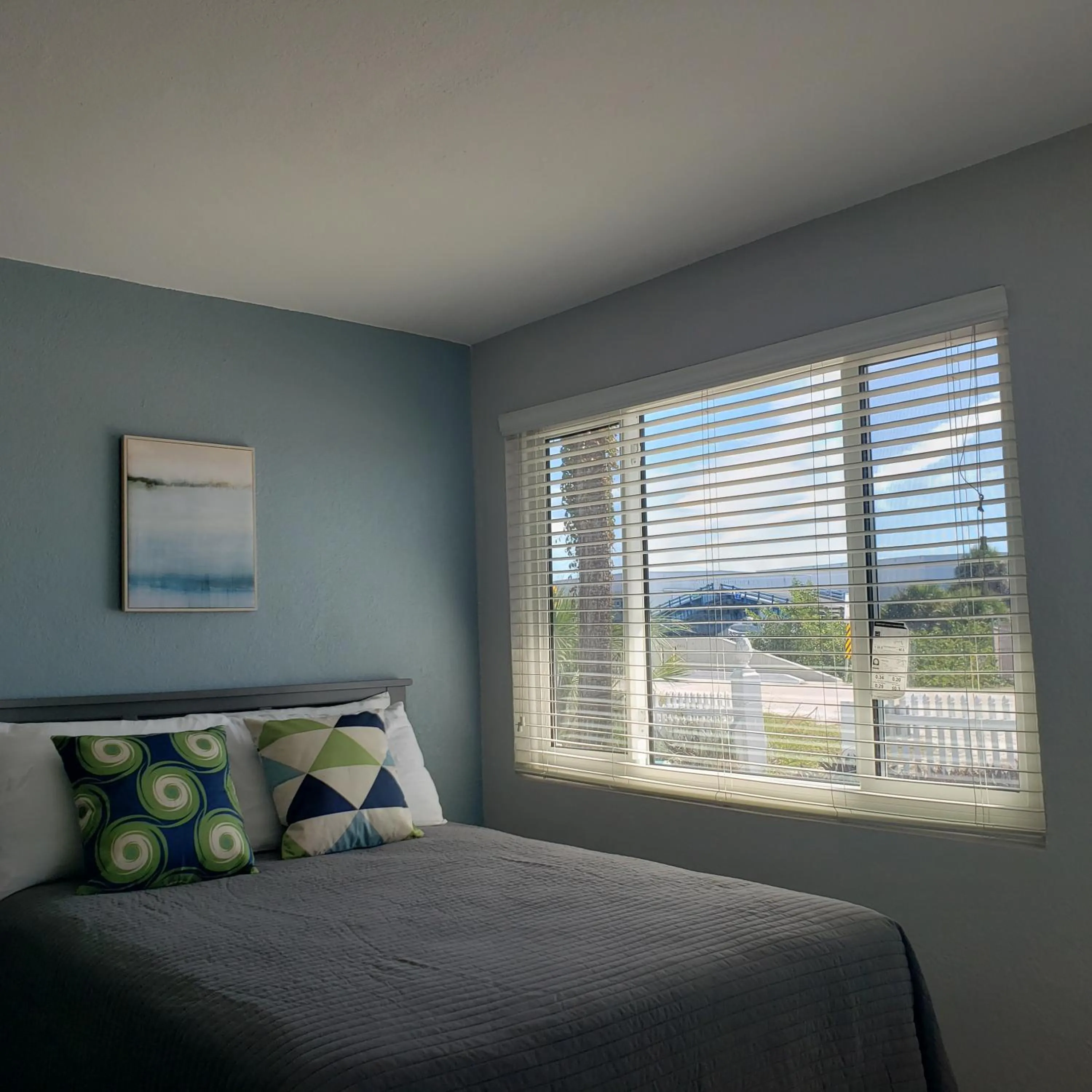 Bed in A Beach Retreat on Casey Key