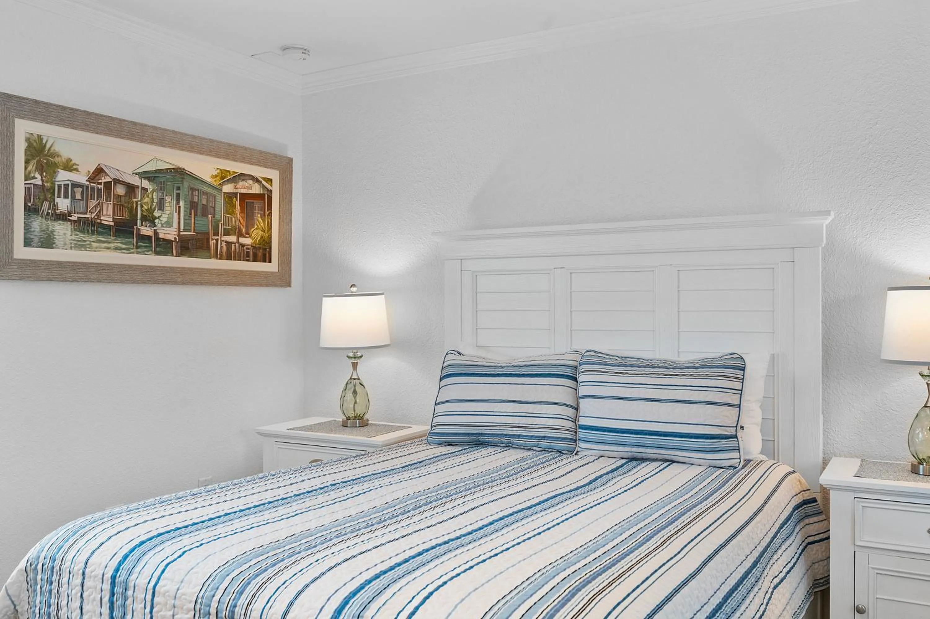 Bed in A Beach Retreat on Casey Key