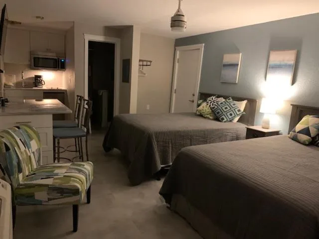 Bed in A Beach Retreat on Casey Key
