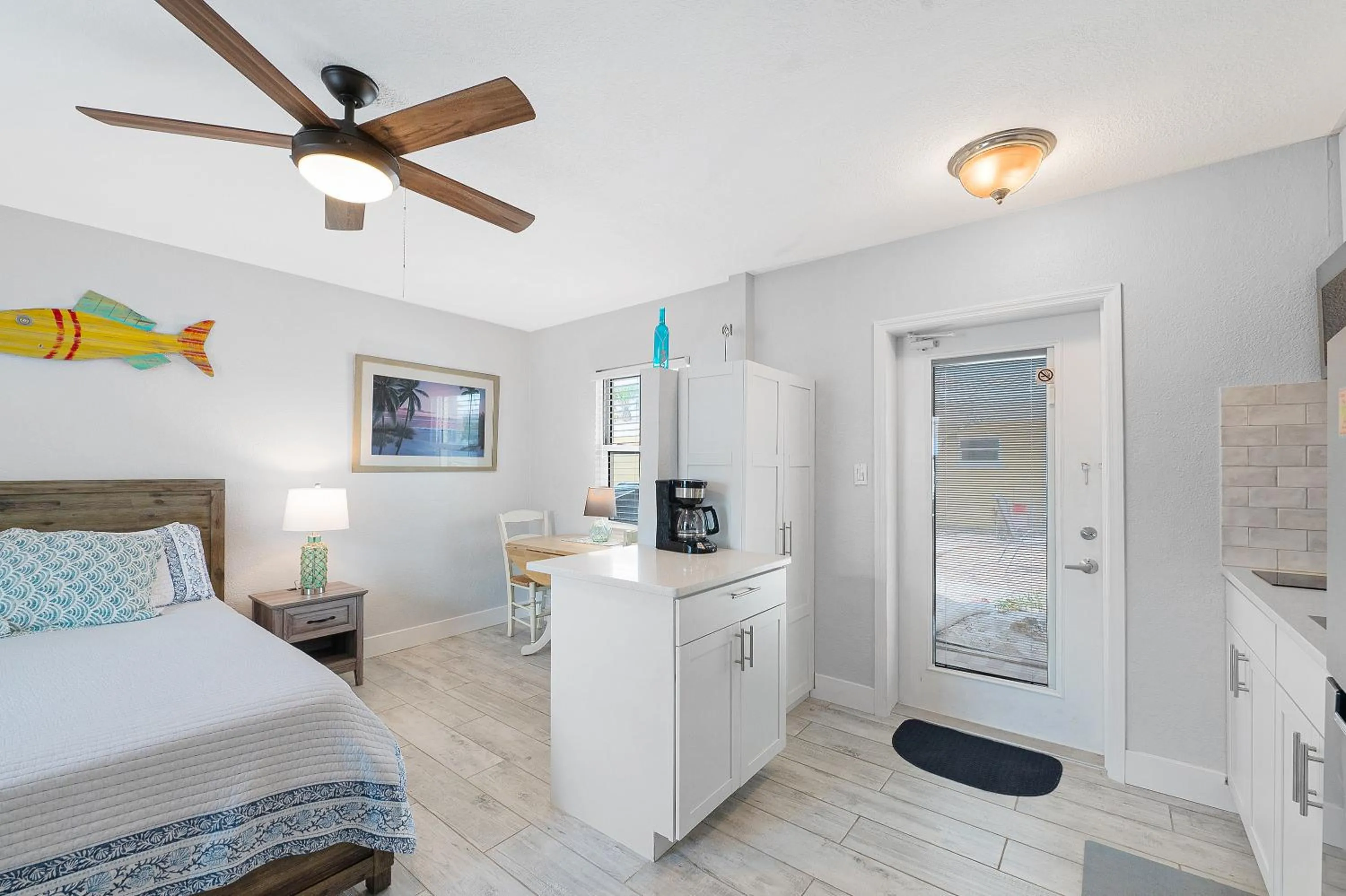 Bed in A Beach Retreat on Casey Key