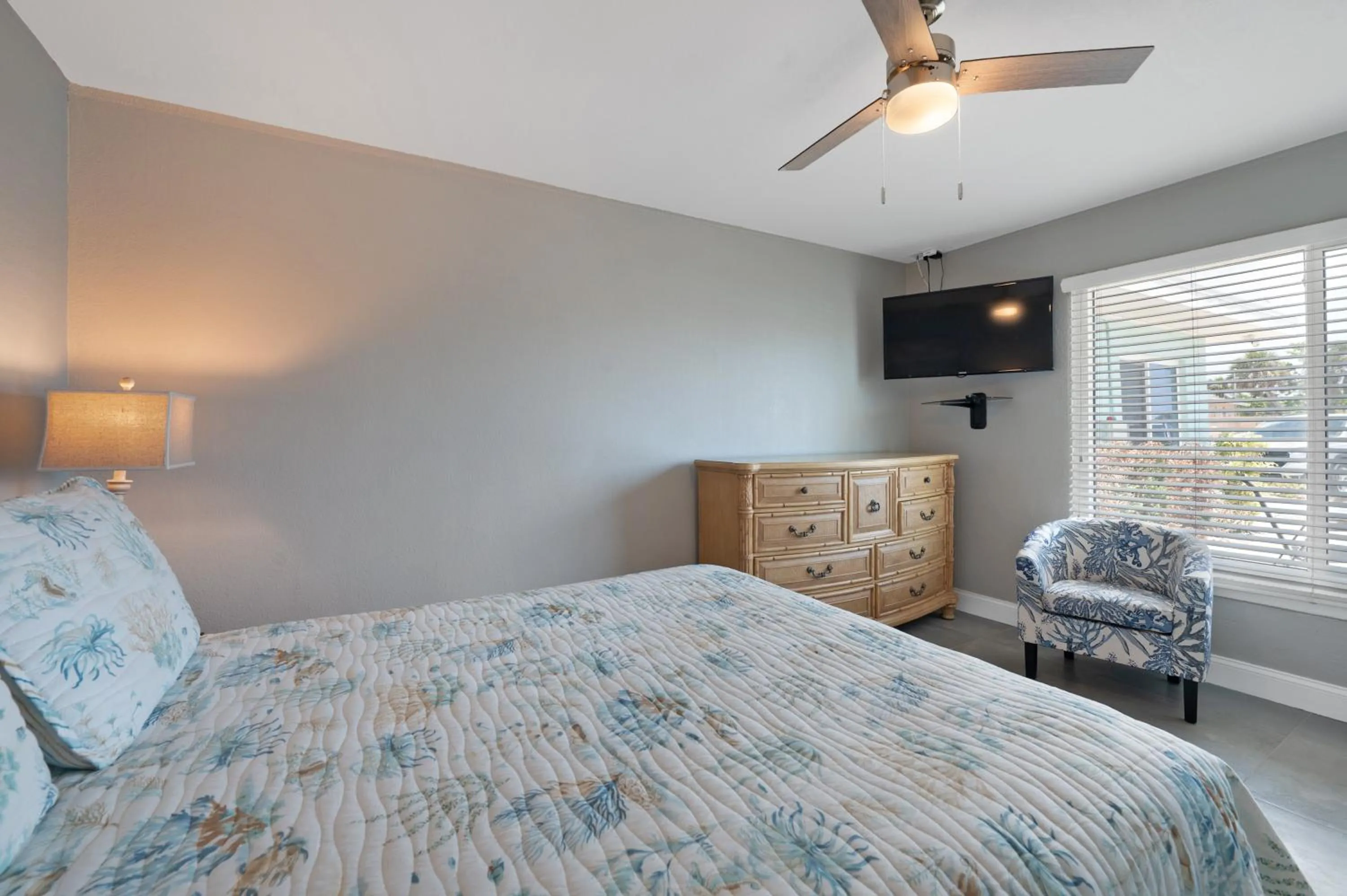 Bed in A Beach Retreat on Casey Key