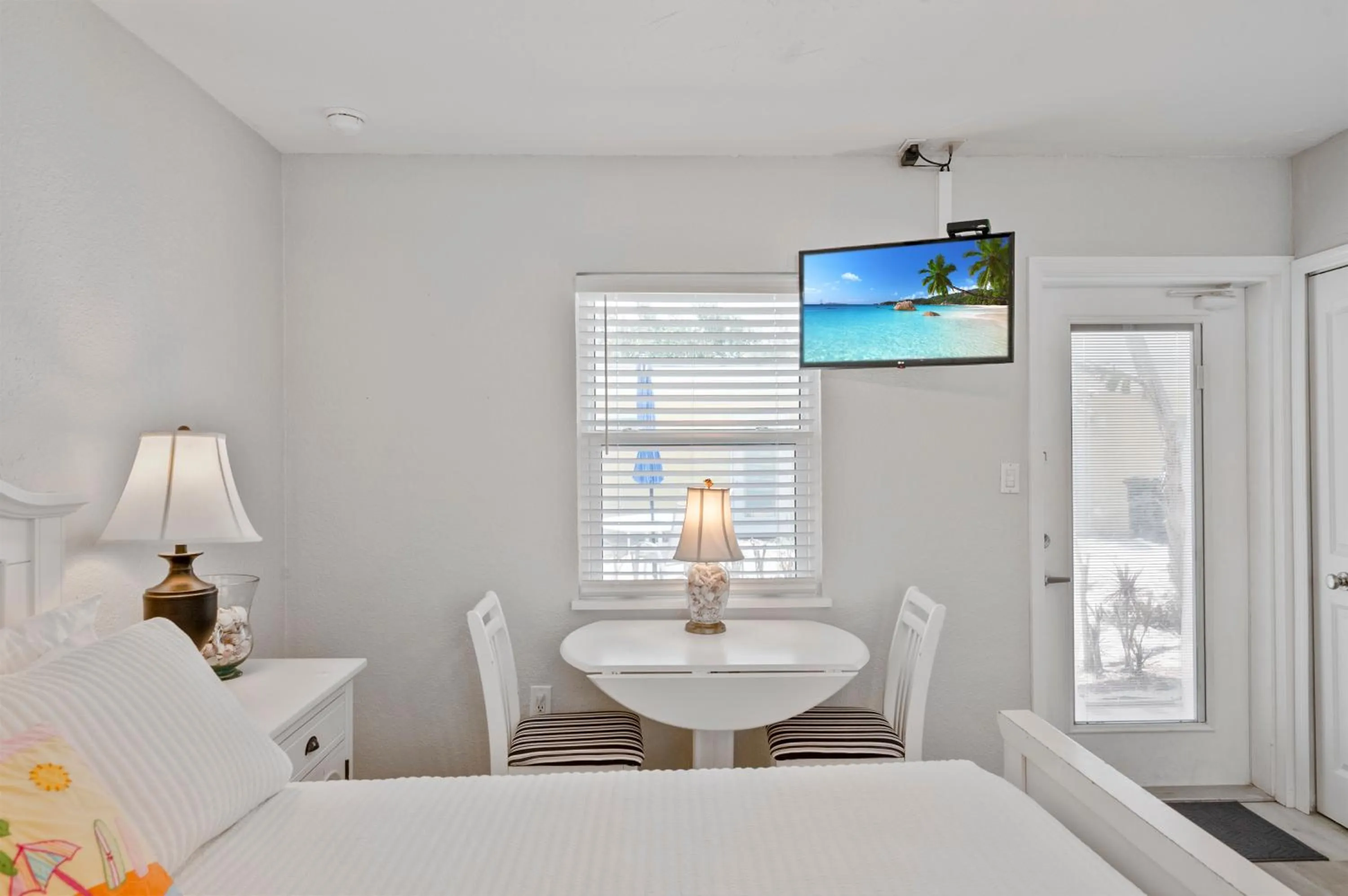 Bed in A Beach Retreat on Casey Key