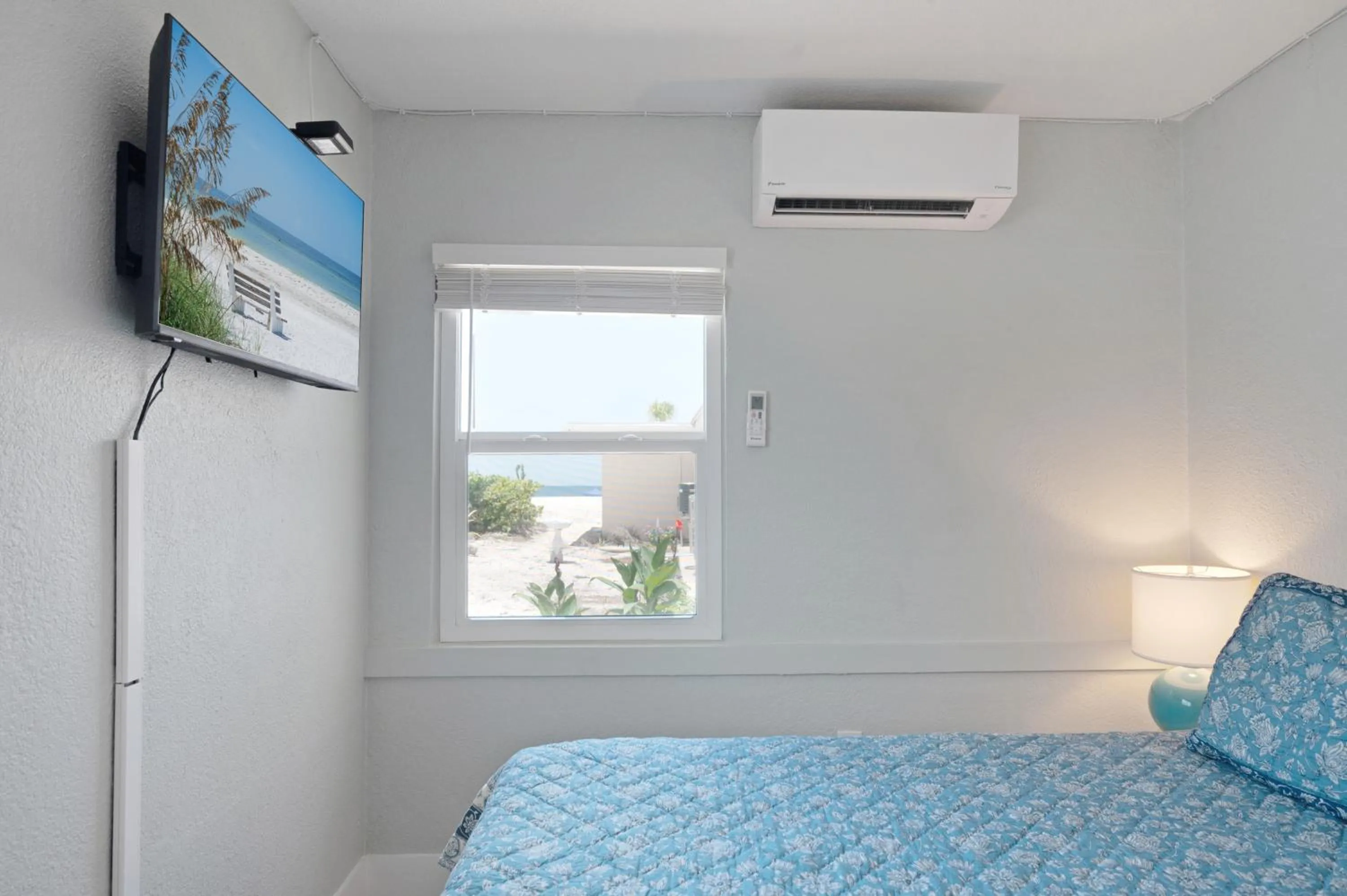 Bed in A Beach Retreat on Casey Key