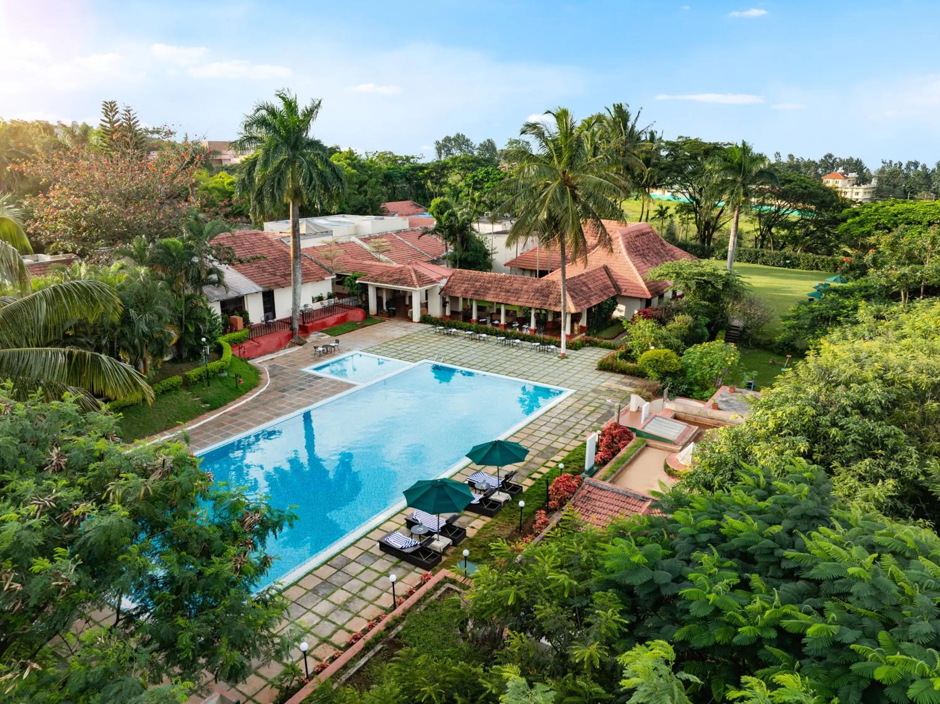 Garden view in Gateway Chikmagalur