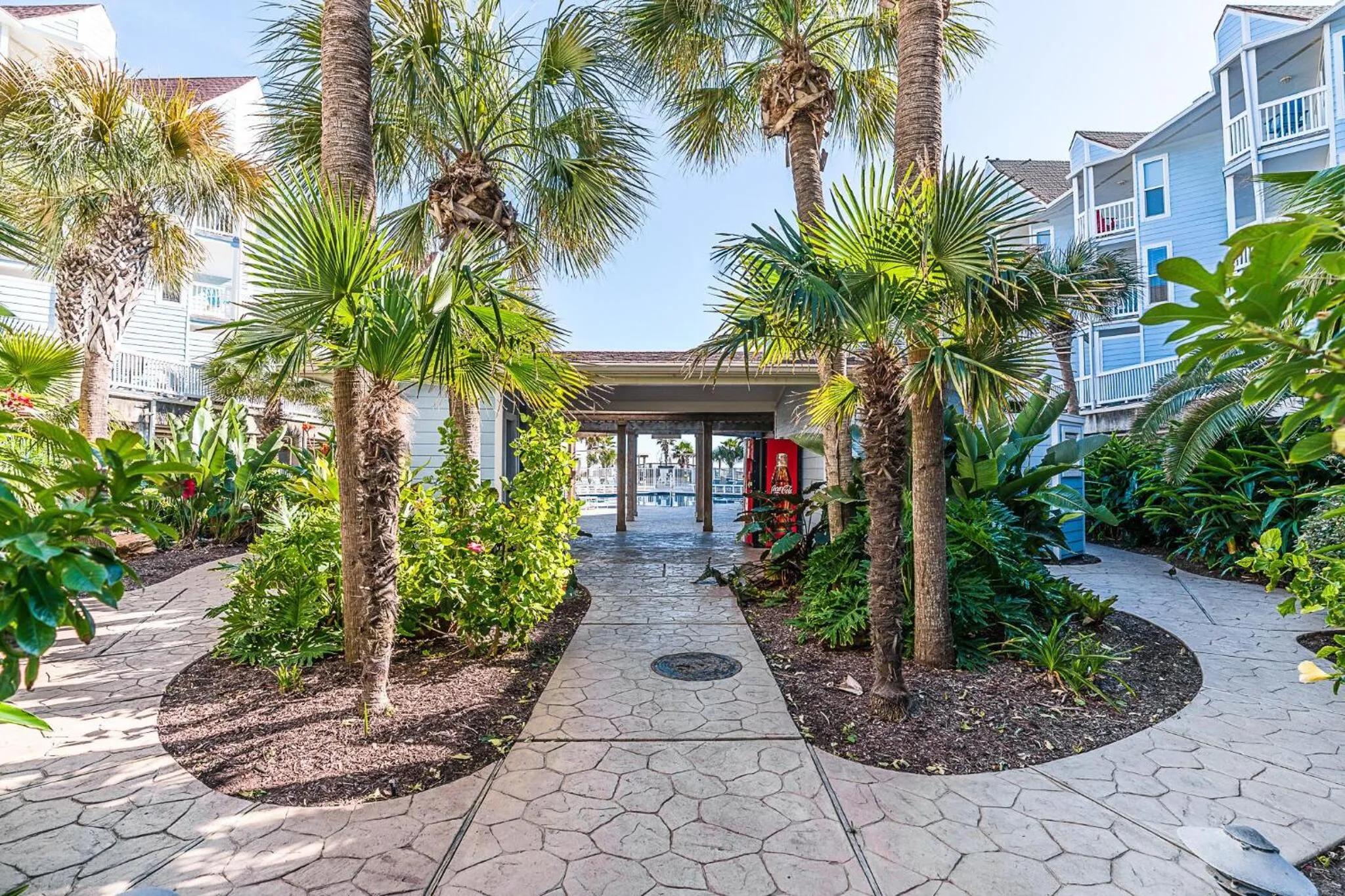 Garden in Steps to Pool and BeachAmazing Views from Two Balconies