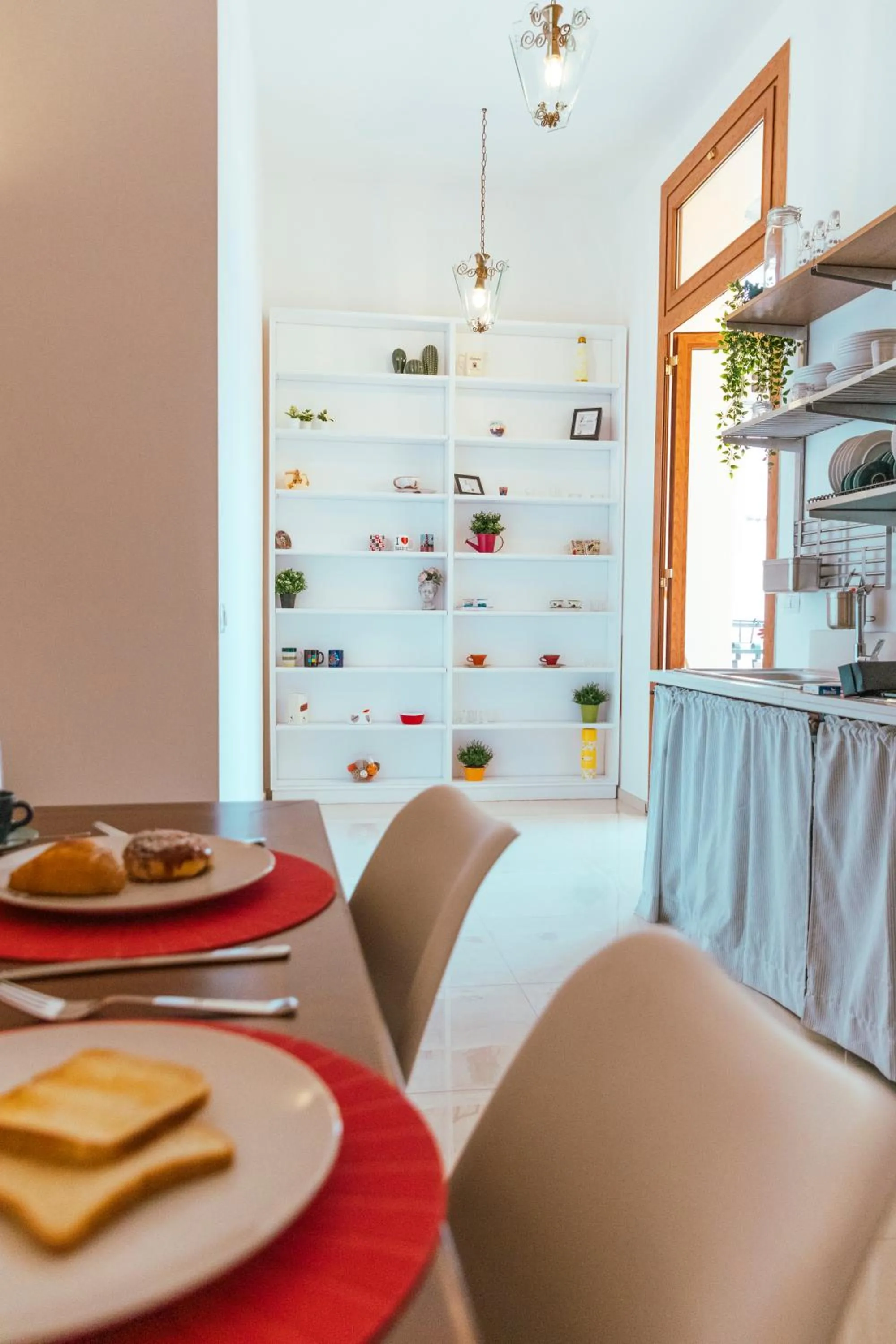 Kitchen or kitchenette in Relais CuoreNapoletano
