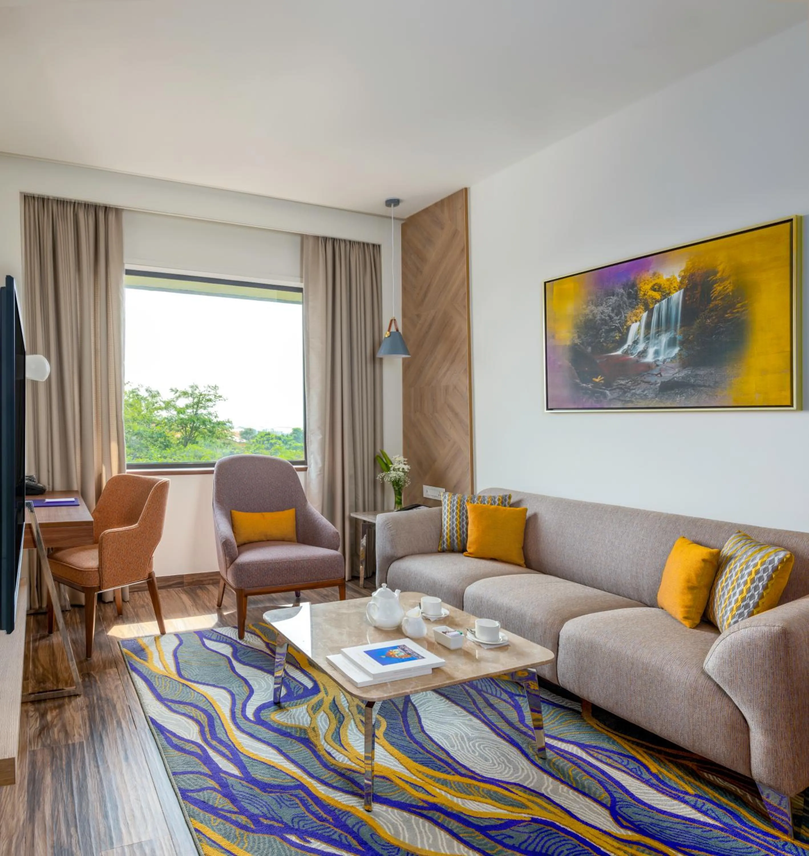 Living room in Vivanta Mangalore Oldport Road - Formerly Known as Taj Manjarun