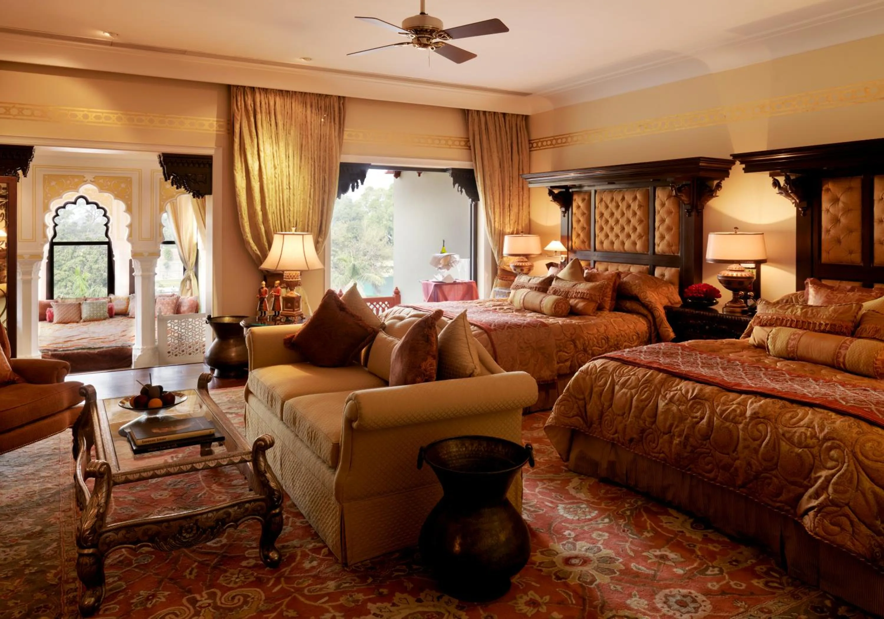Photo of the whole room in Rambagh Palace