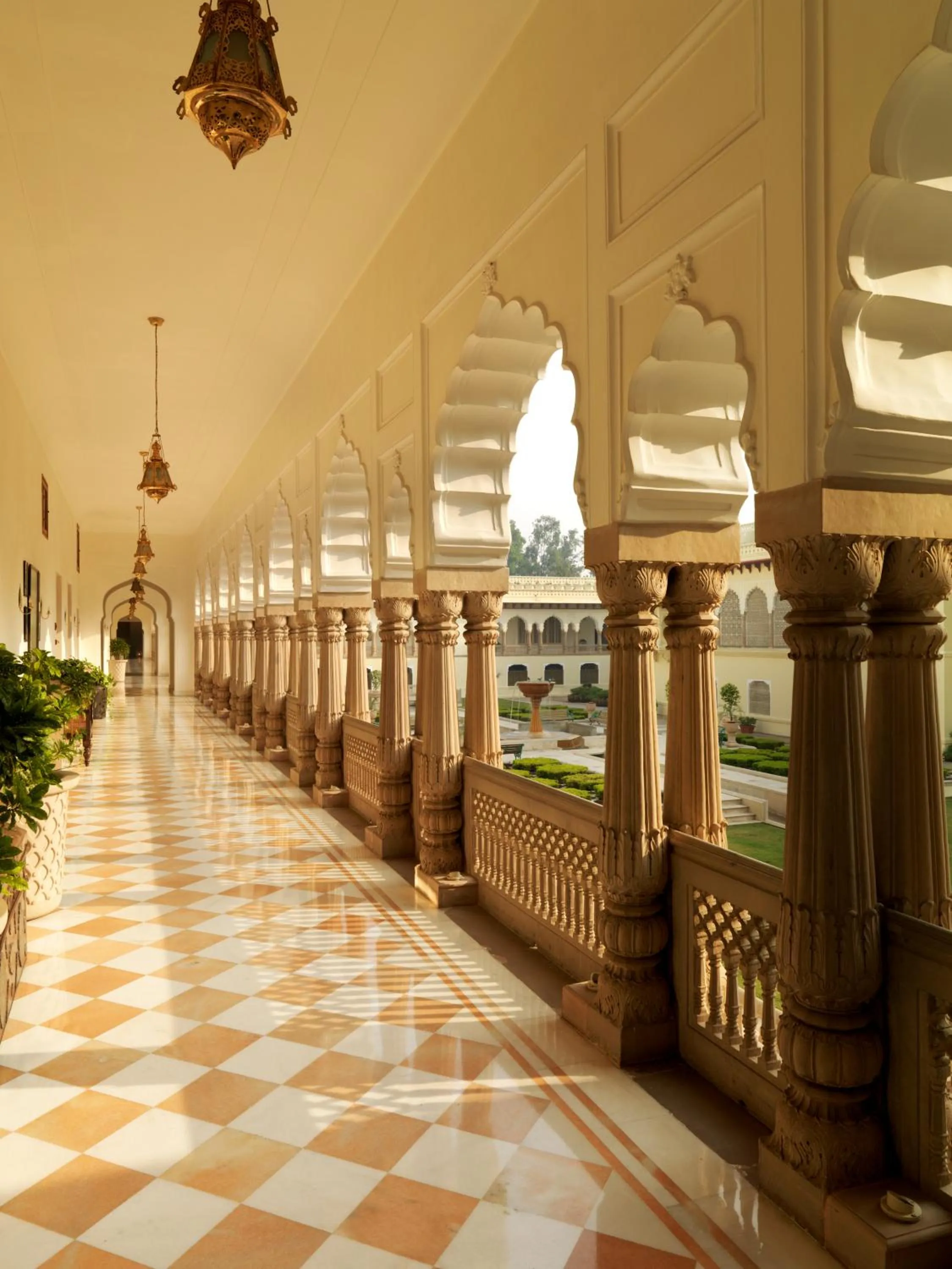 View (from property/room) in Rambagh Palace
