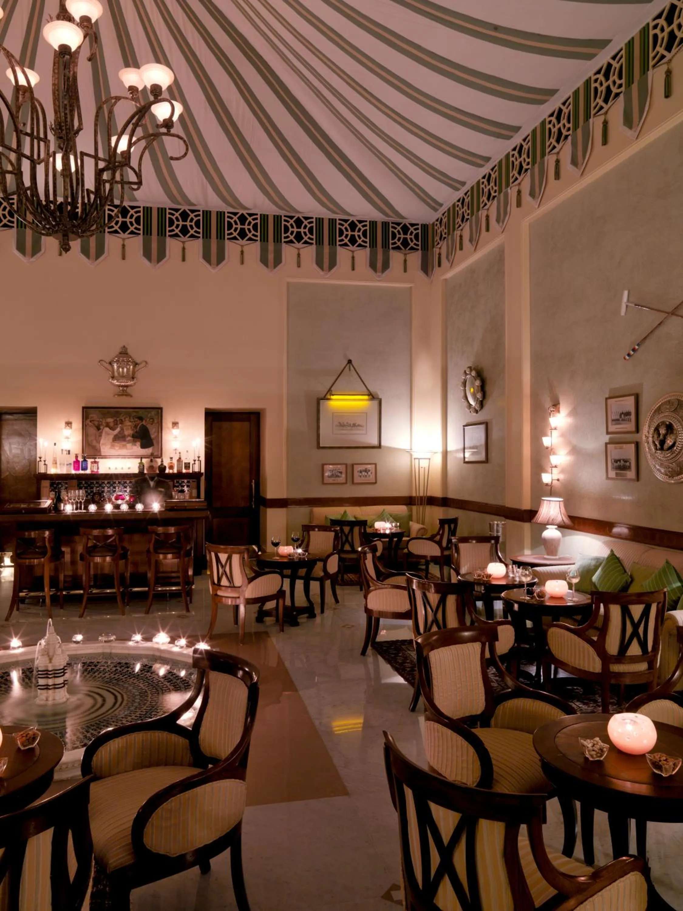 Lounge or bar in Rambagh Palace