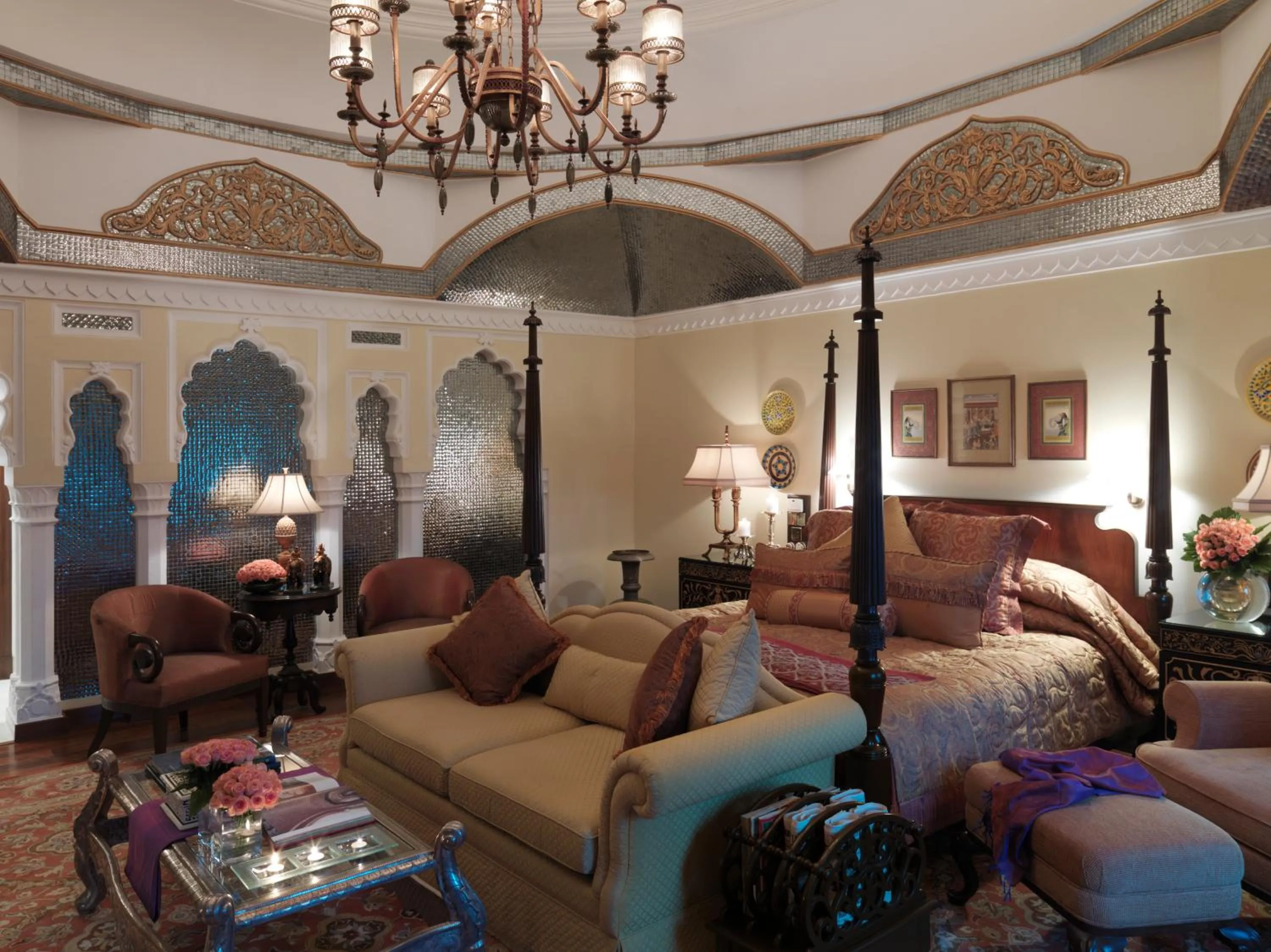 Photo of the whole room in Rambagh Palace