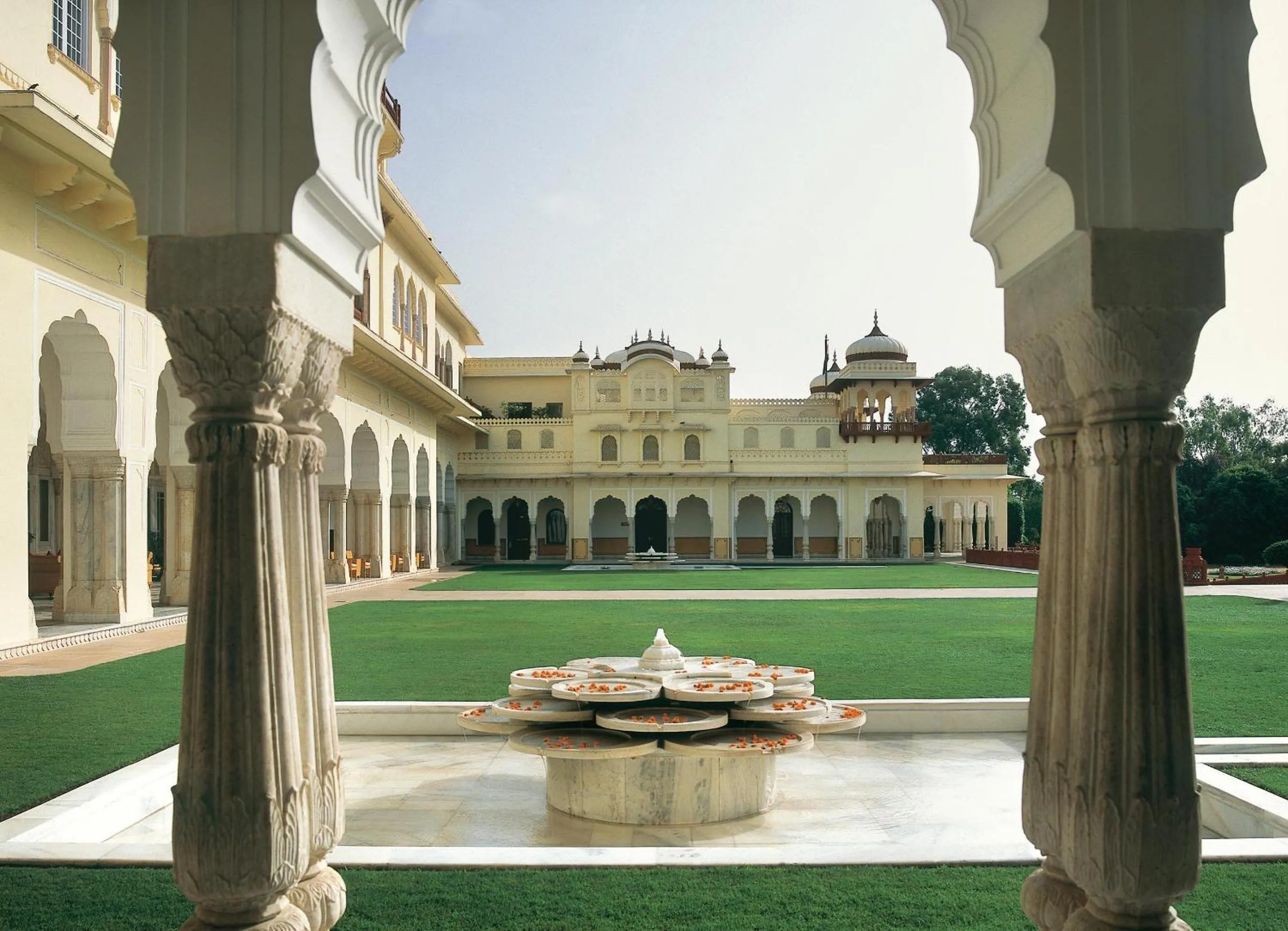Facade/entrance in Rambagh Palace