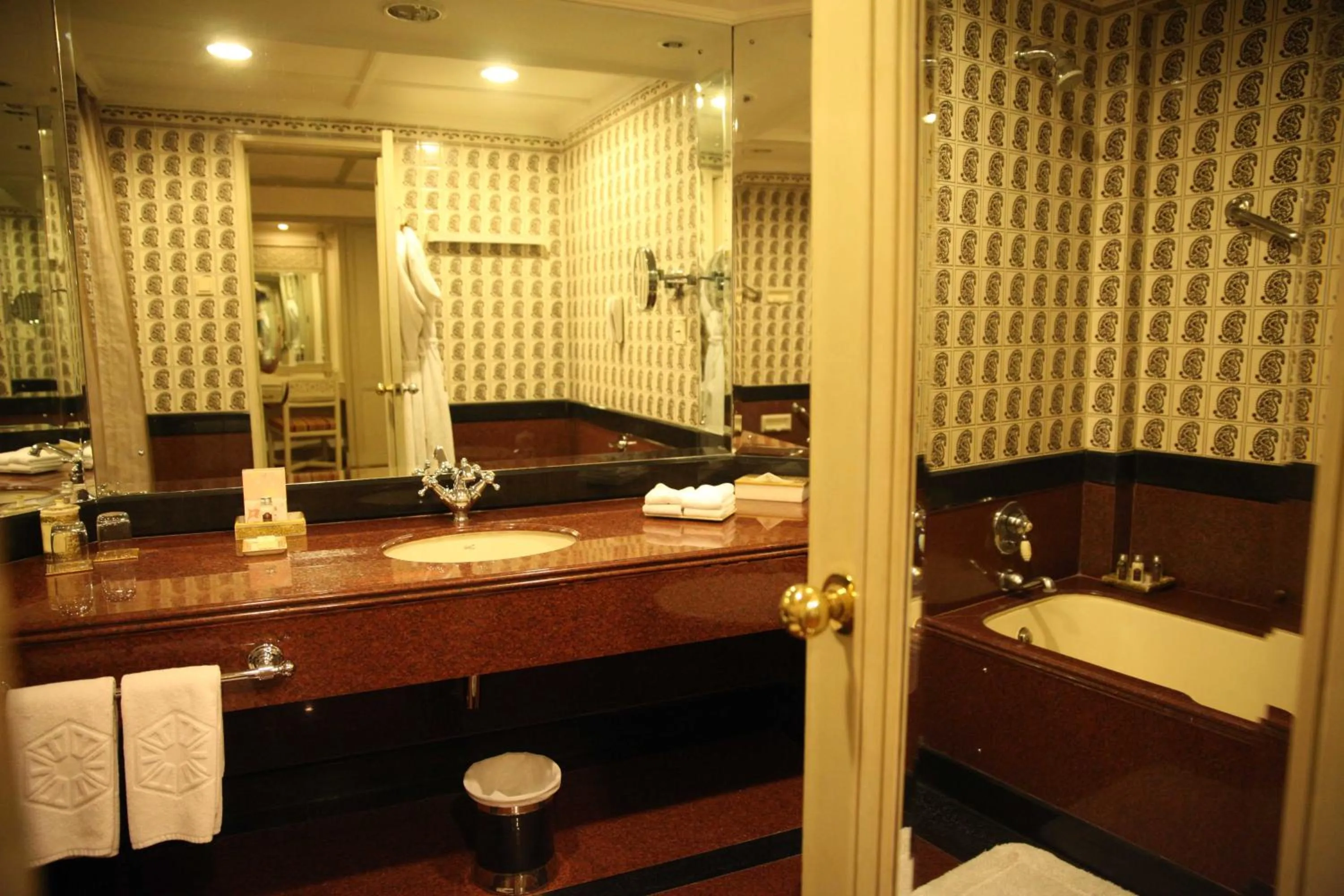 Bathroom in Rambagh Palace