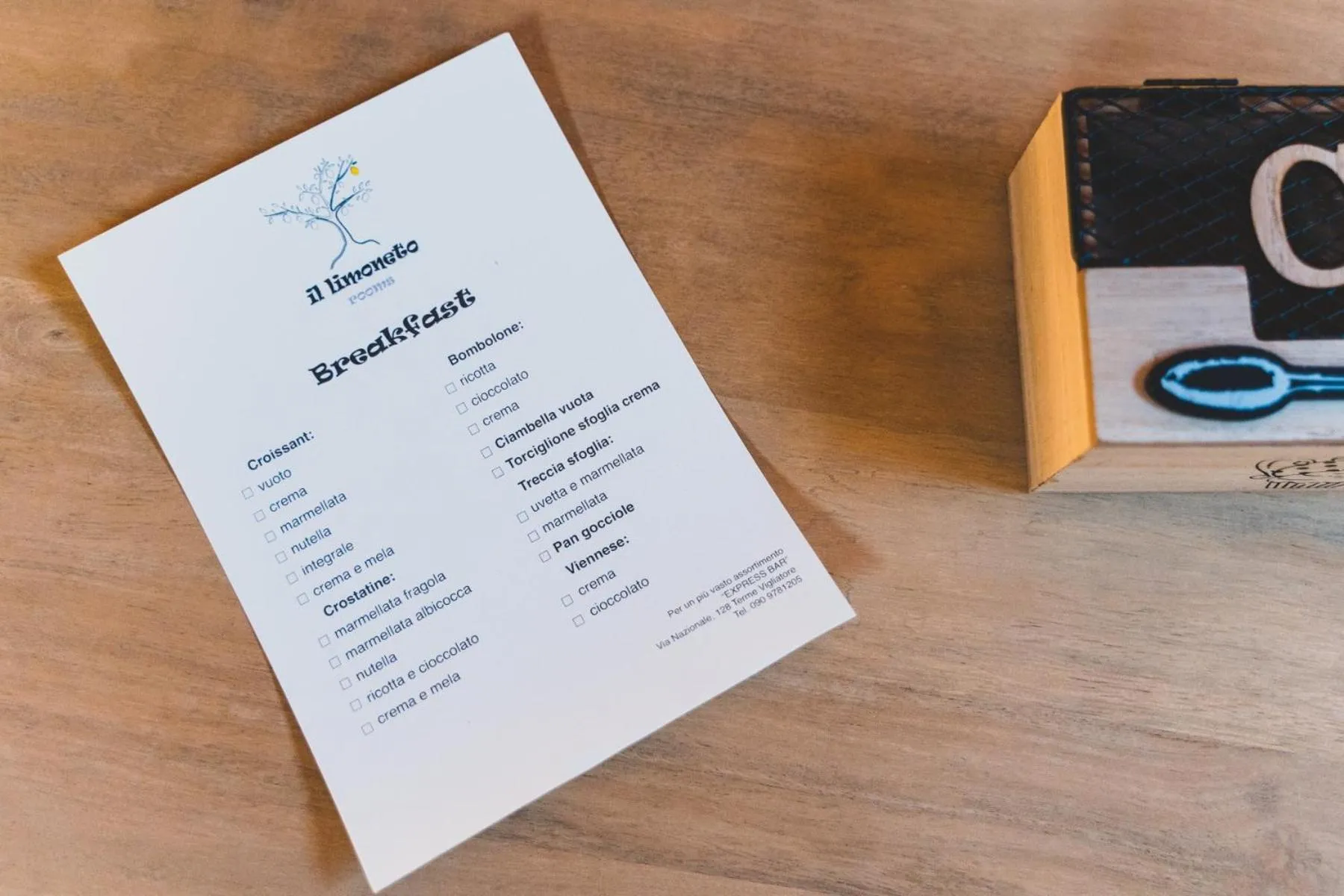 Breakfast in Il Limoneto Rooms