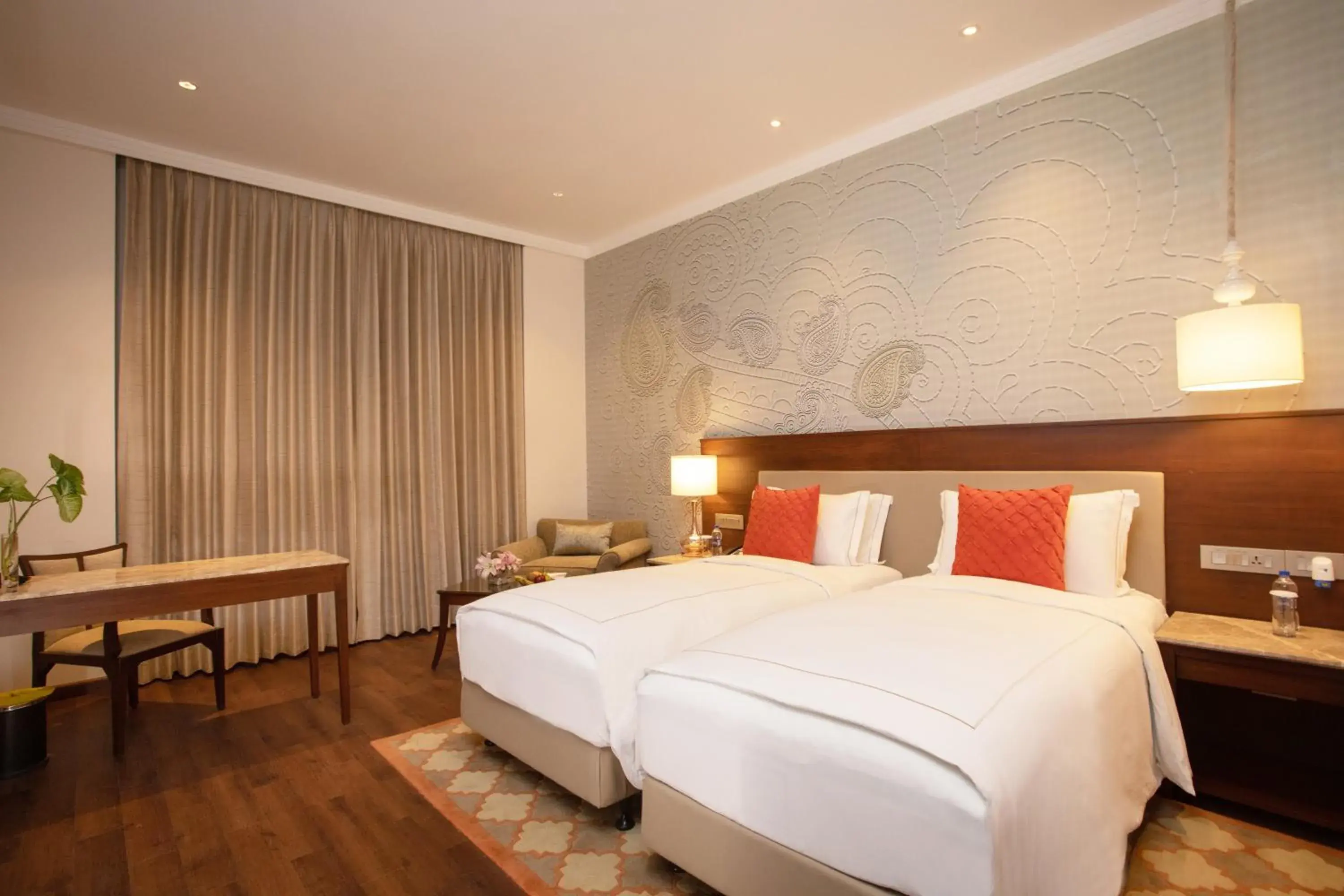 Superior Room Twin Bed Garden View - single occupancy in Taj Mahal Lucknow Superior Room Twin Bed Garden View - single occupancy in Taj Mahal Lucknow