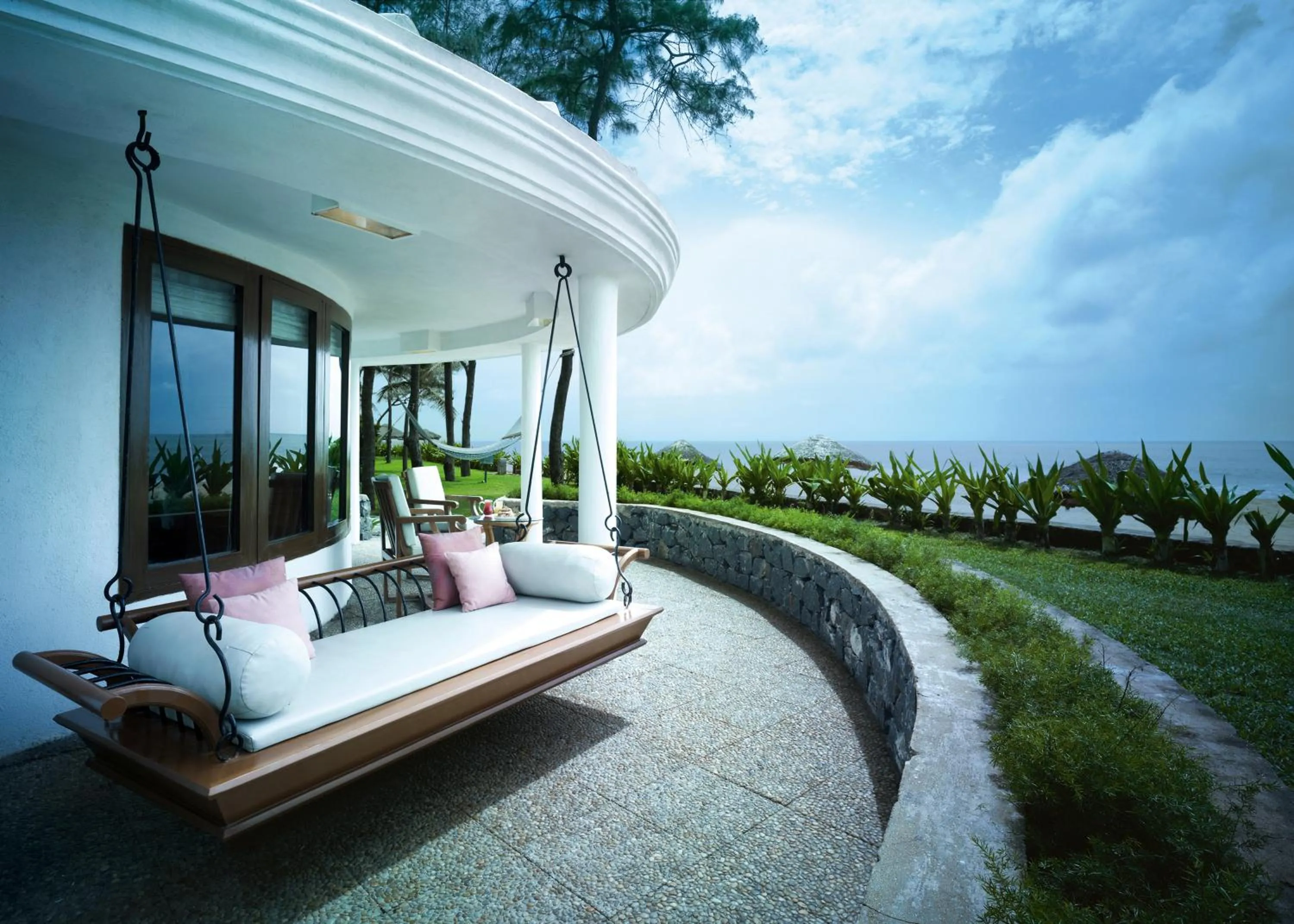 Patio in Taj Fisherman’s Cove Resort & Spa, Chennai