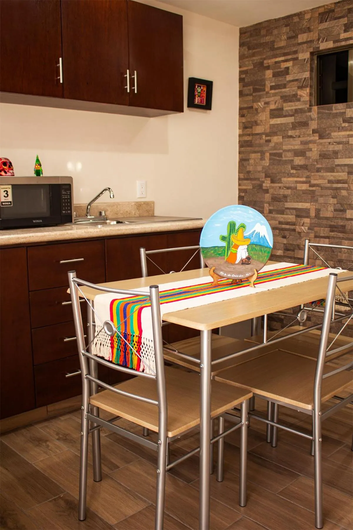 Kitchen or kitchenette in Hotel Boutique Mardeka
